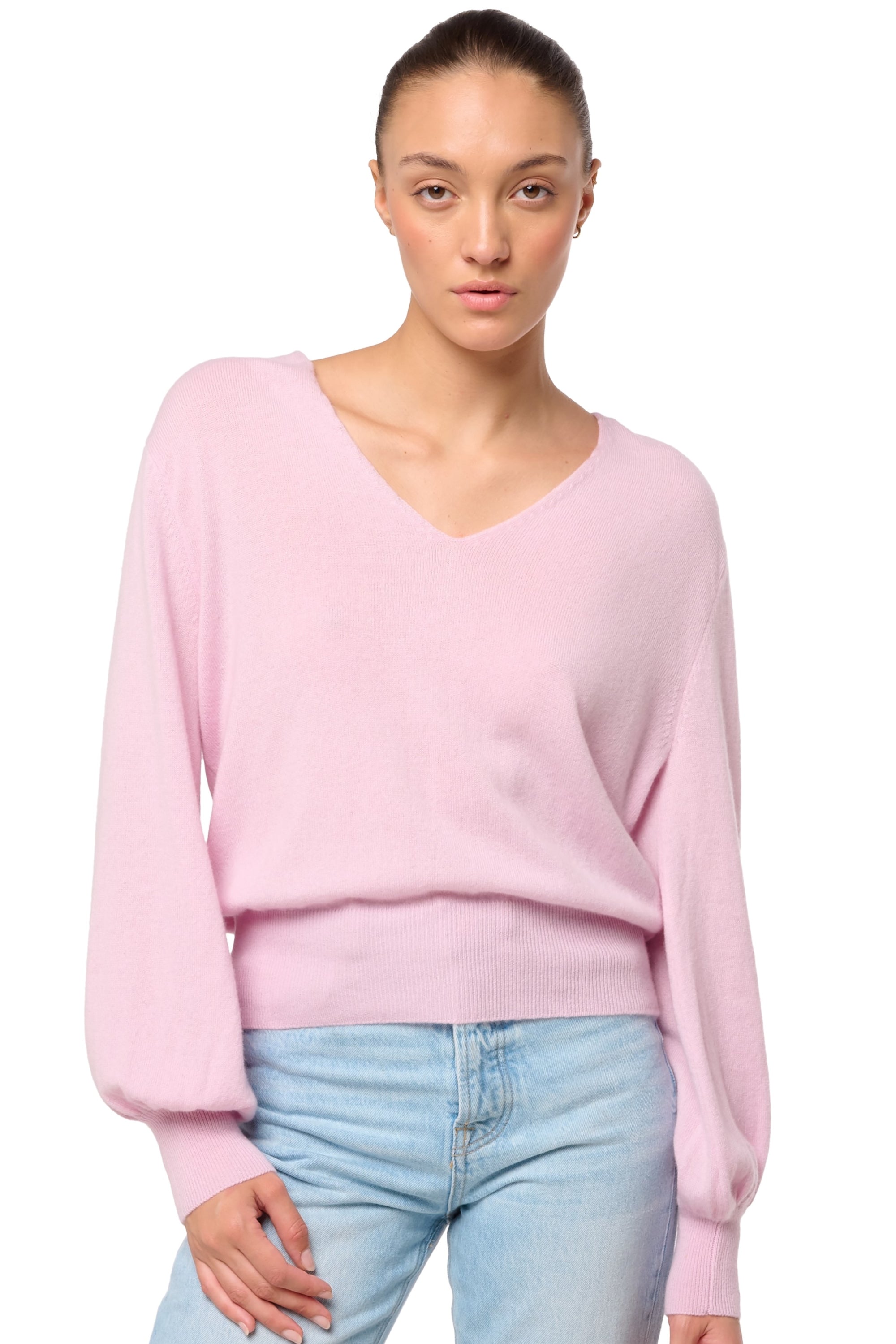 Deau en cachemire femme - pale purple - Mahogany