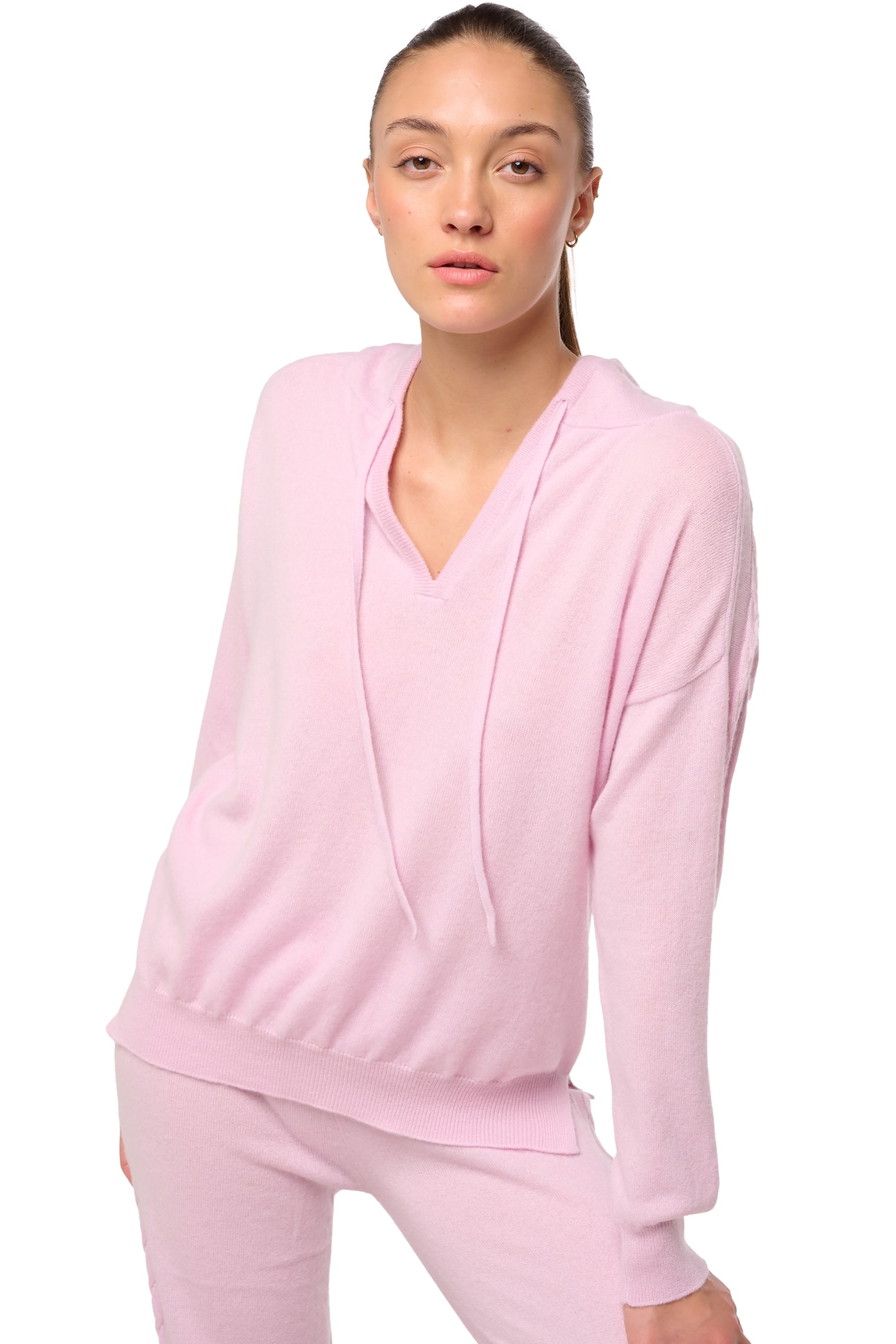 Delia en cachemire femme - pale purple - Mahogany