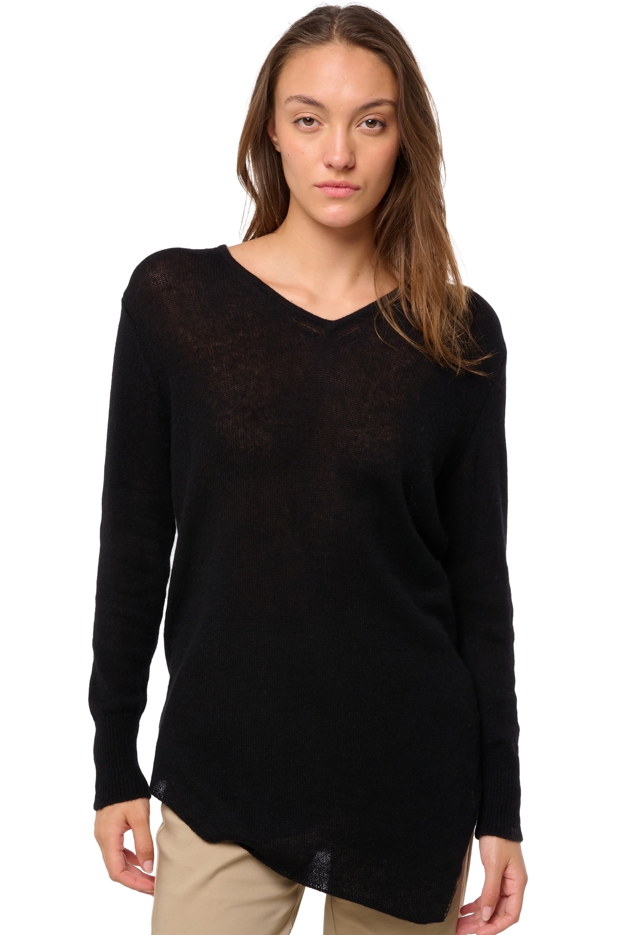 Dilou en cachemire femme - noir - Mahogany