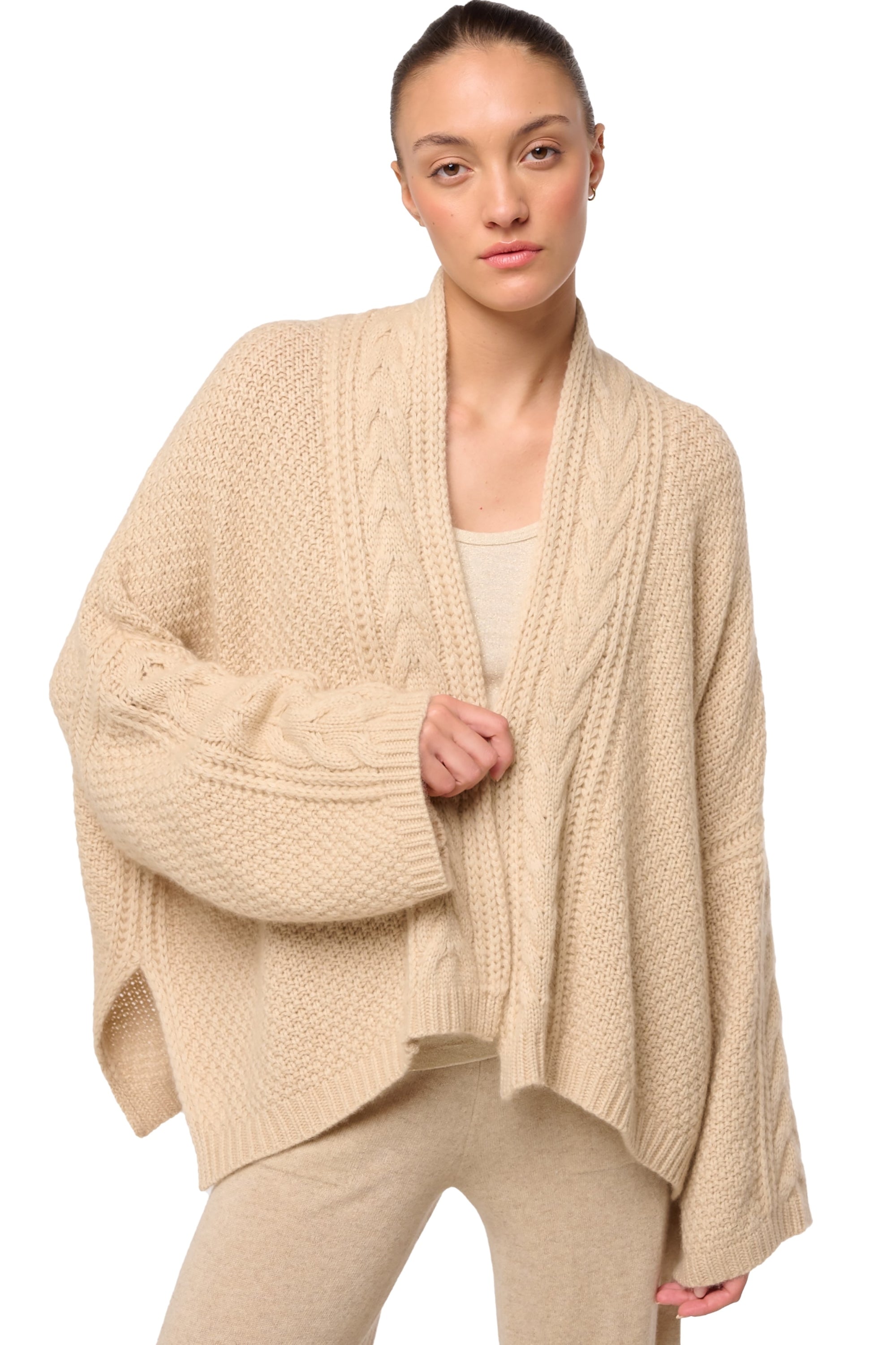 Divine en cachemire femme - natural beige - Mahogany