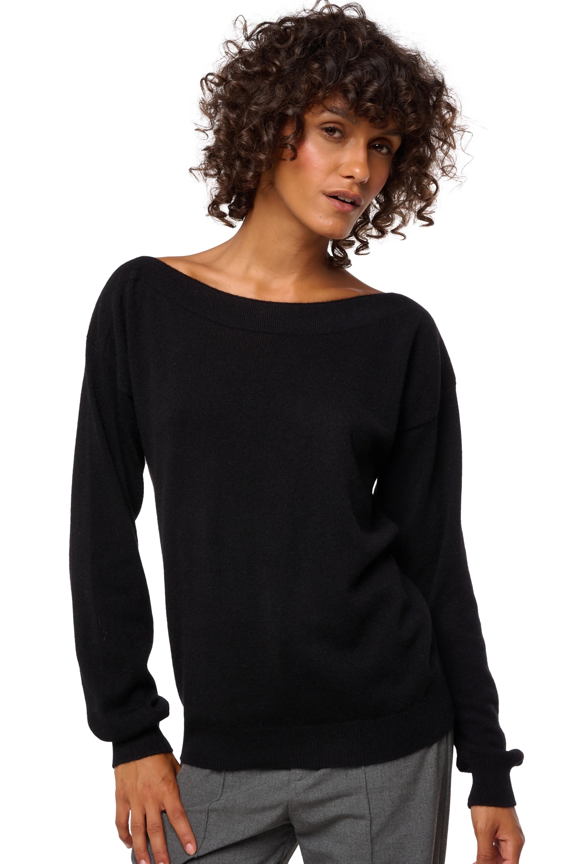 Durance en cachemire femme - noir - Mahogany