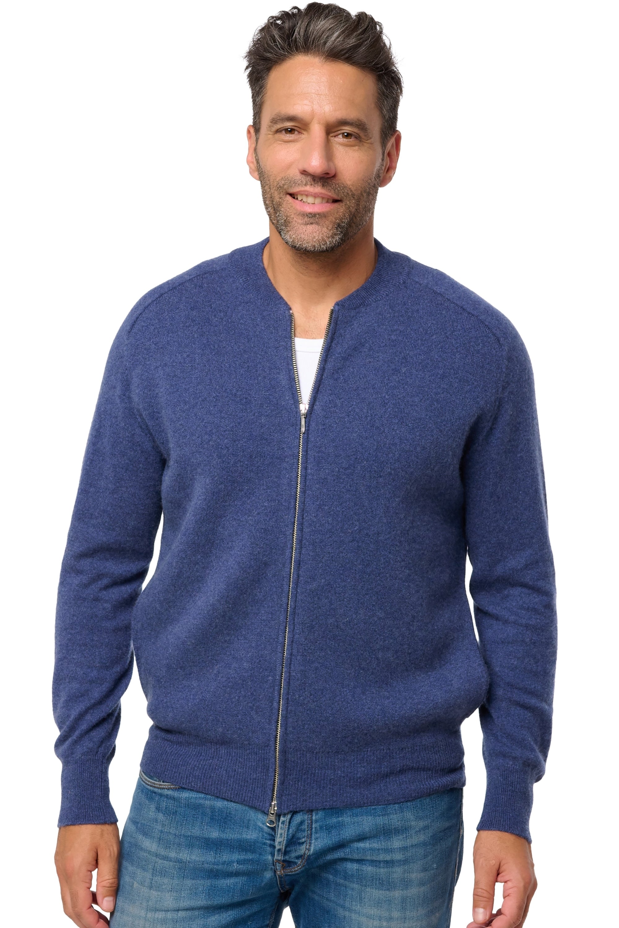 Dwaren en cachemire homme - indigo - Mahogany