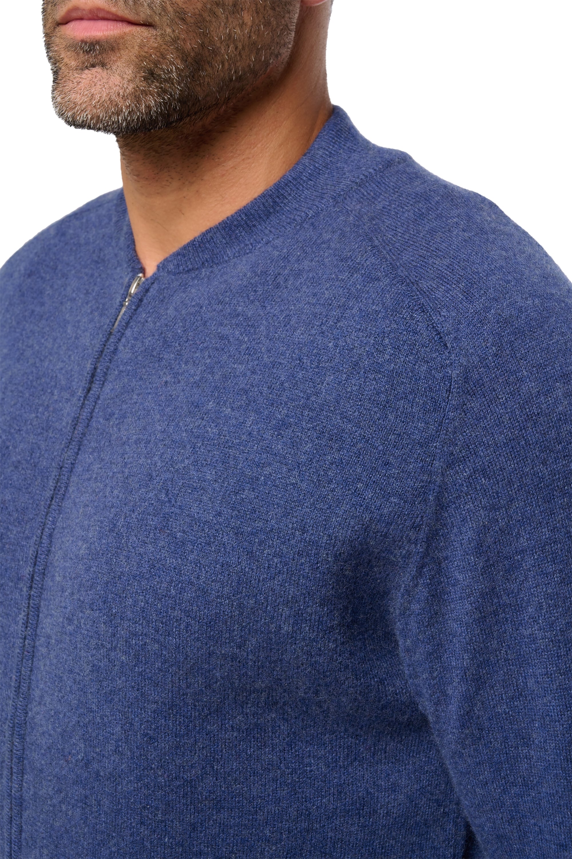 Dwaren en cachemire homme - Vue 2 - indigo - Mahogany