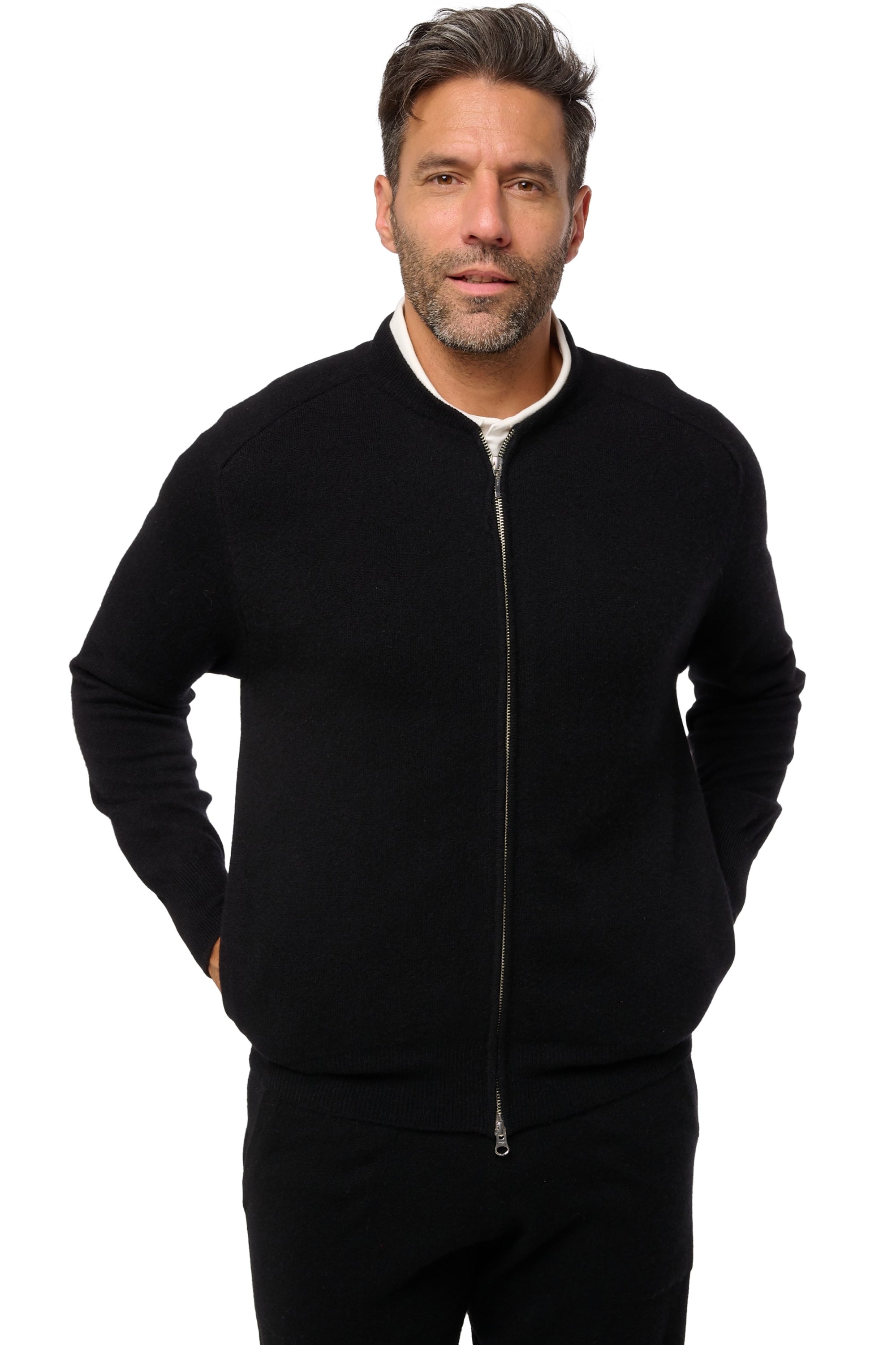 Dwaren en cachemire homme - noir - Mahogany