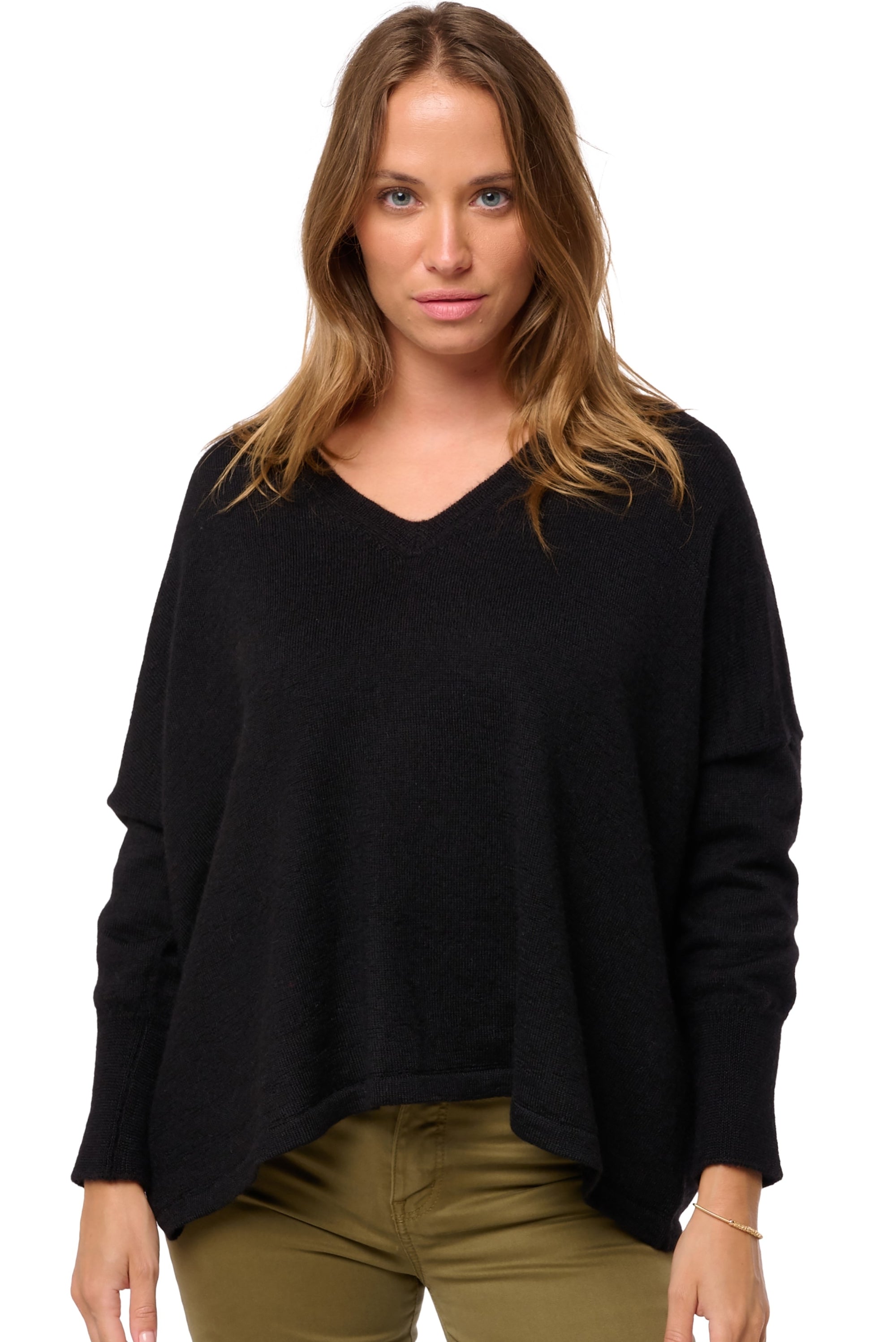 Damara en baby alpaga femme - noir - Mahogany