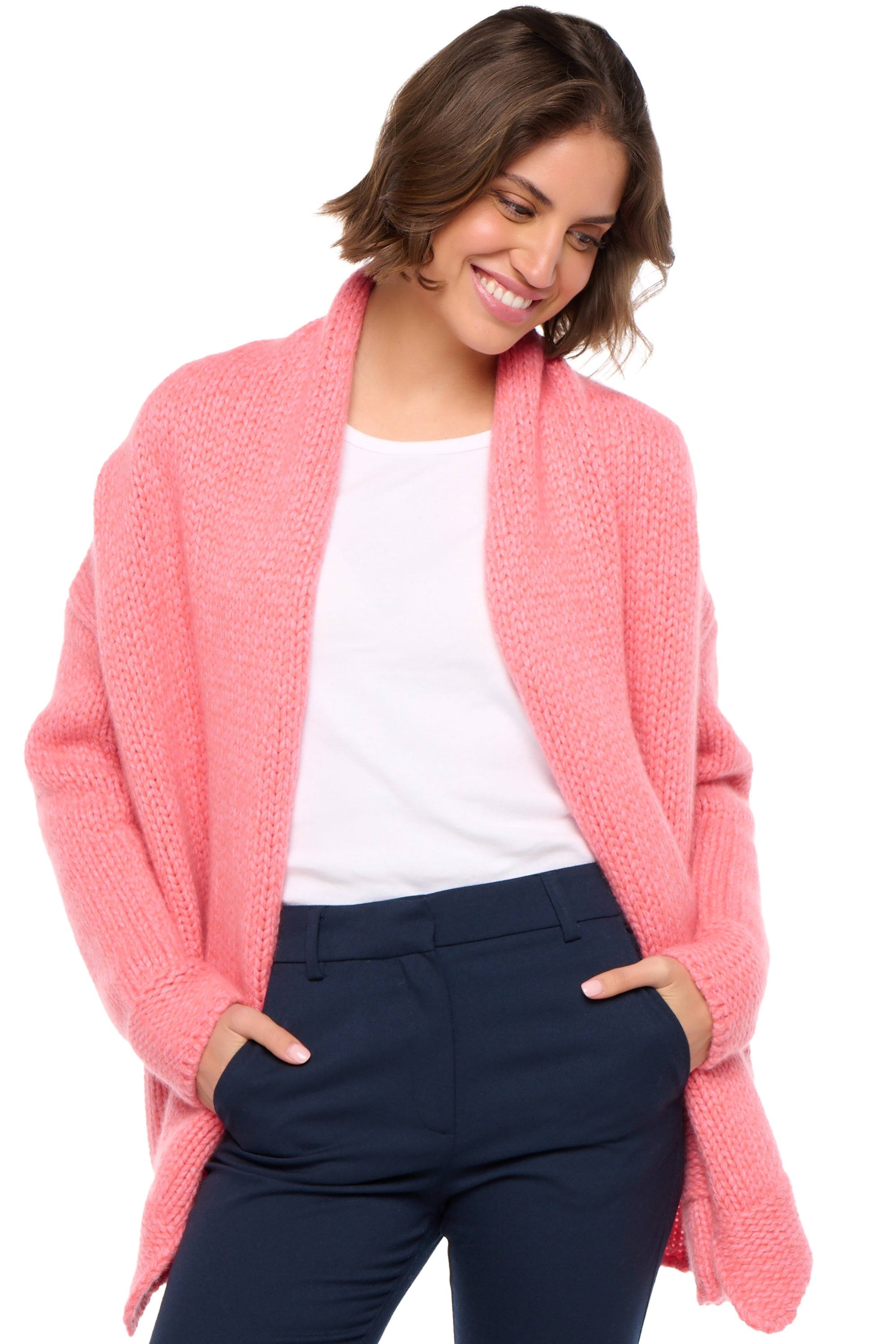 Vienne en cachemire femme - peach / rose - Mahogany