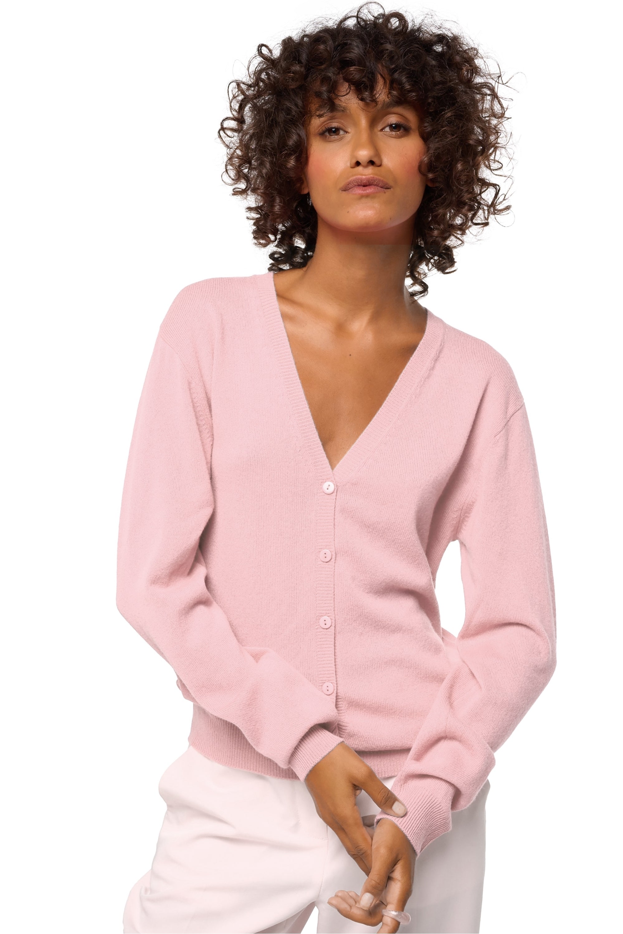 Taline en cachemire femme - pixie - Mahogany