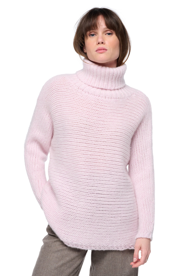 Stendhal en cachemire femme - posy - Mahogany