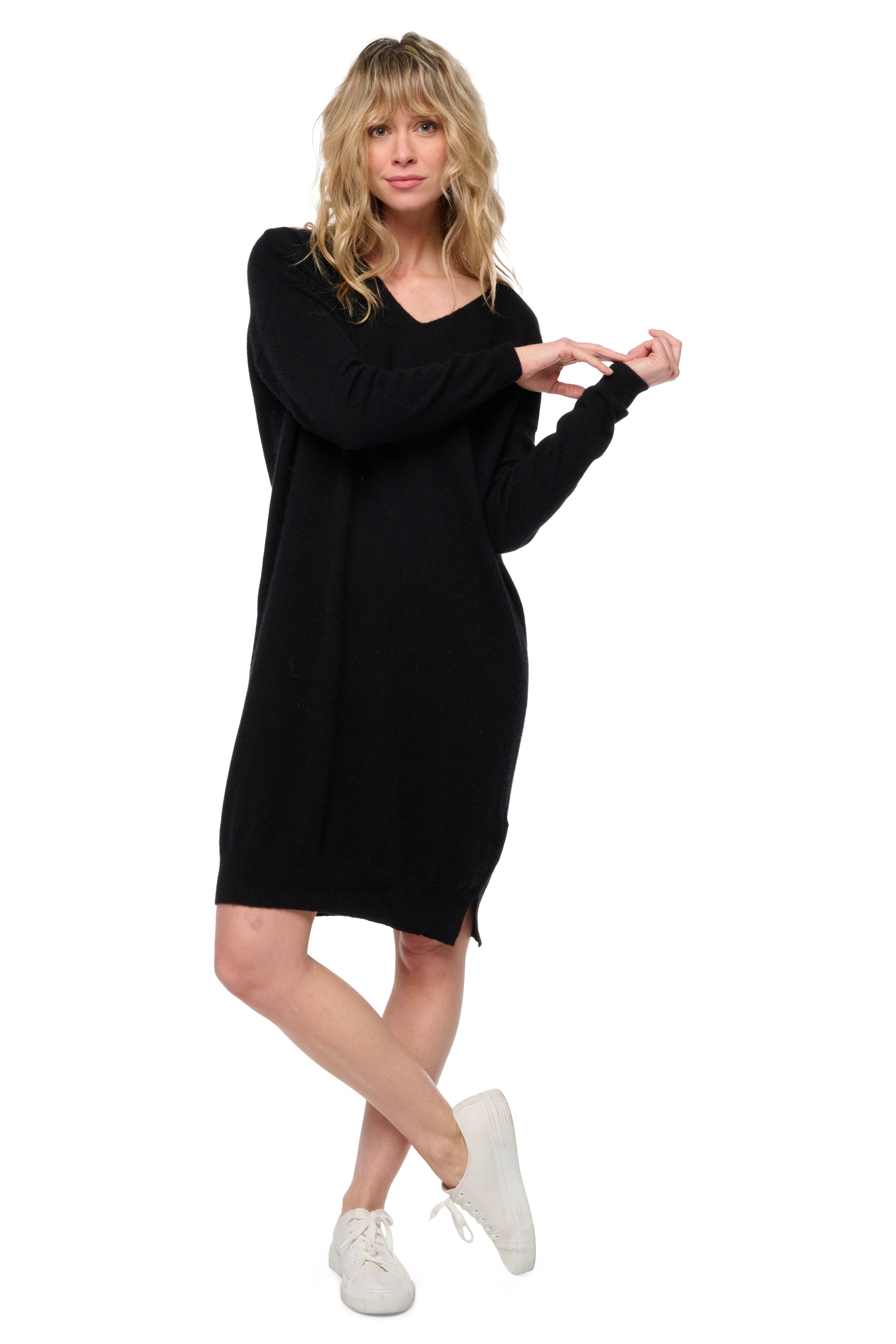 Syracuse en cachemire femme - noir - Mahogany