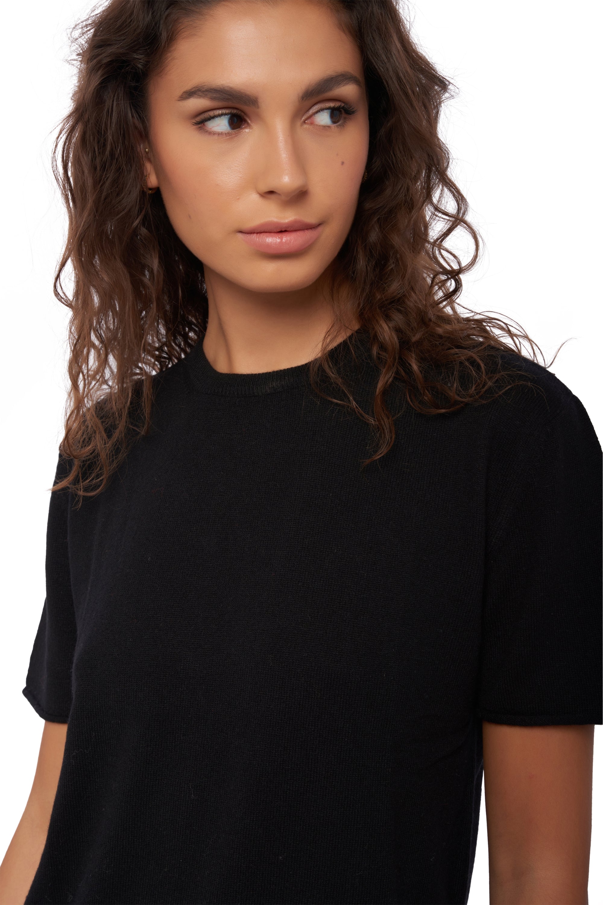 Seattle en cachemire femme - noir - Mahogany