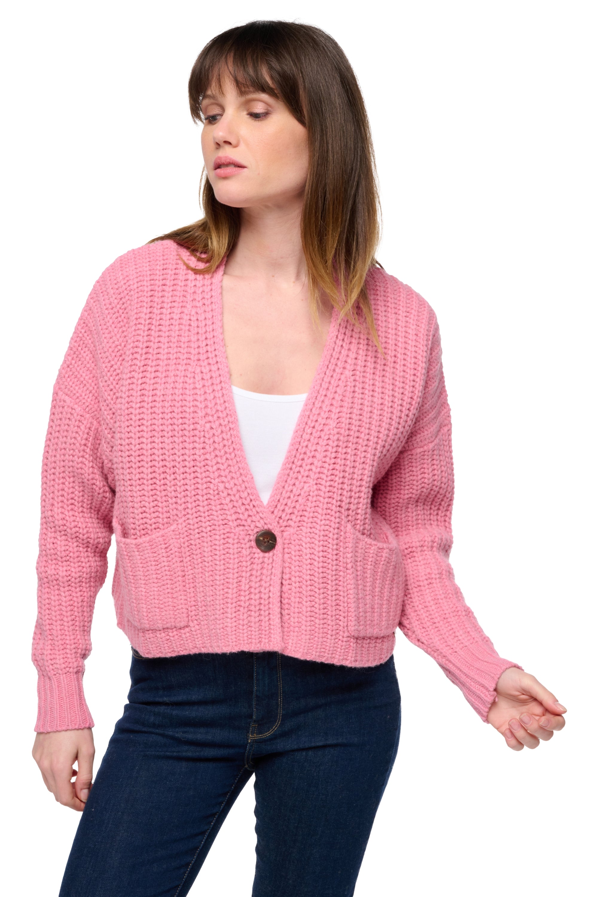 Santiago en yak femme - pink - Mahogany