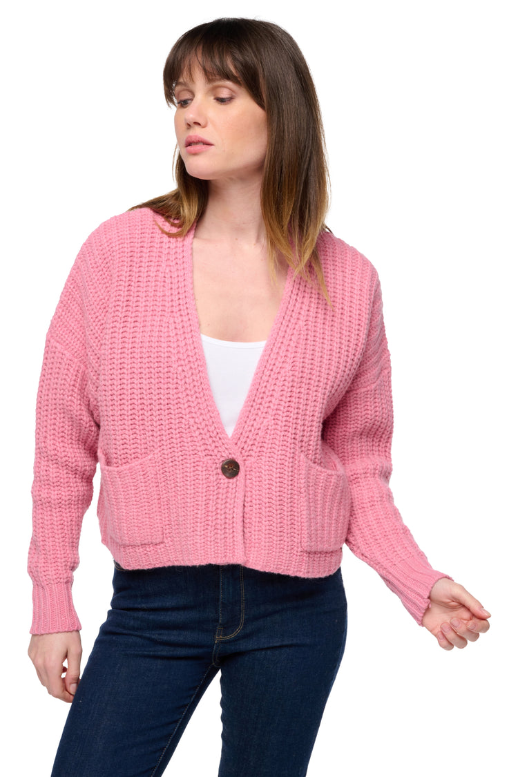 Santiago en yak femme - pink - Mahogany