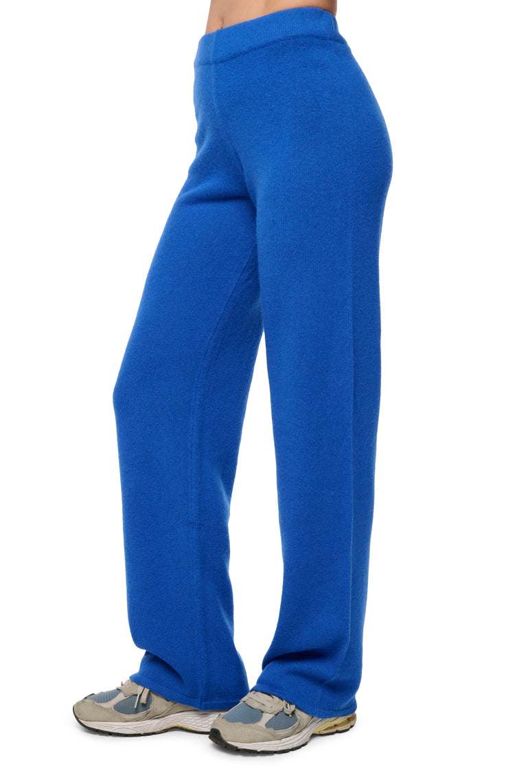 Pantalon en yak, 100 % Yak, femme, coupe droite, normale / 2 et 4 fils, tricot normal, Mahogany