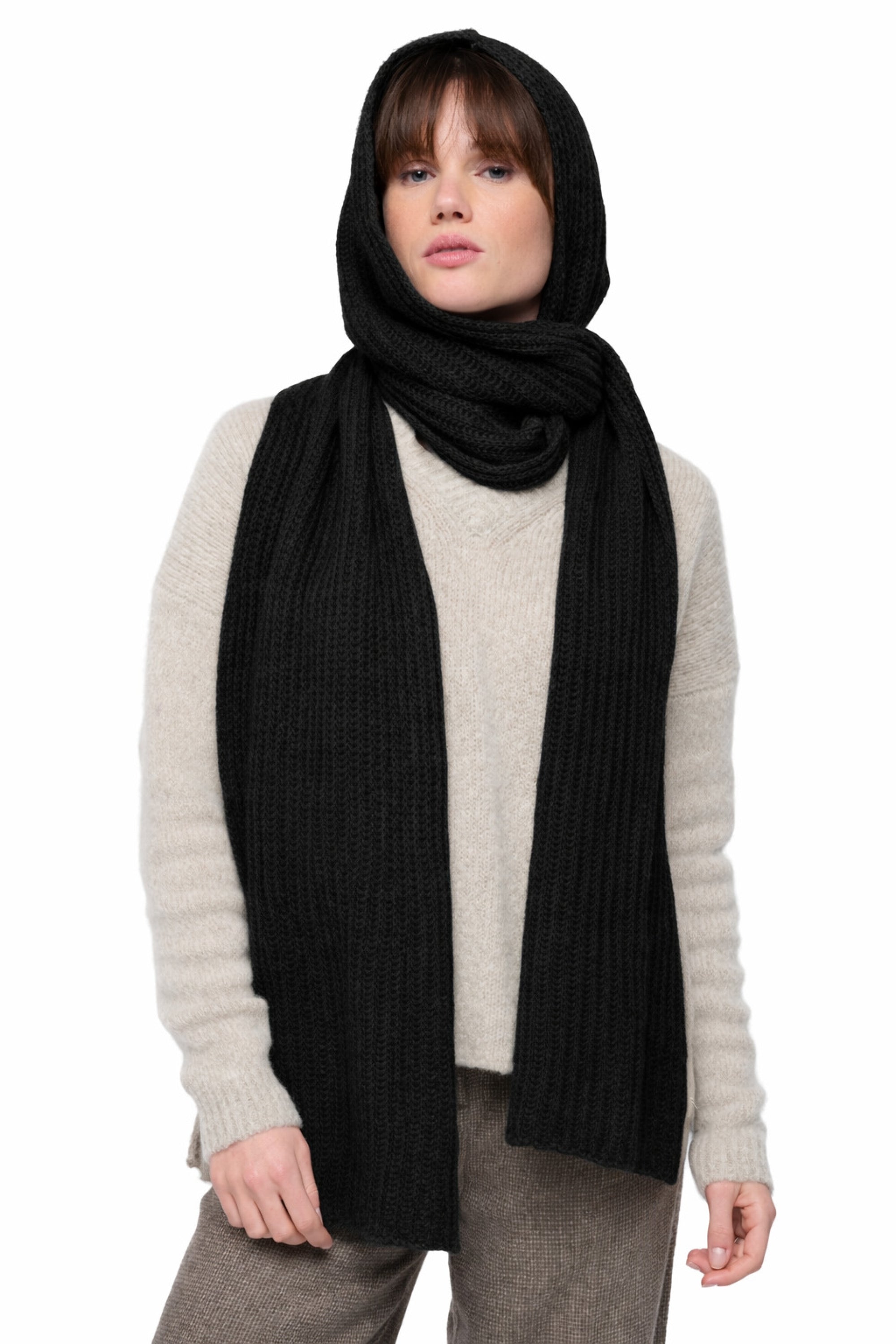 Summit en yak femme - noir - Mahogany
