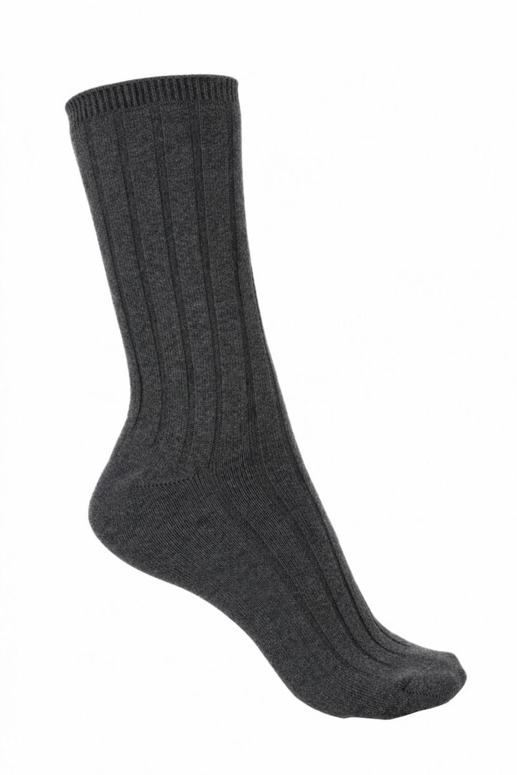 Dragibus en cachemire & elasthanne femme - anthracite chiné - Mahogany
