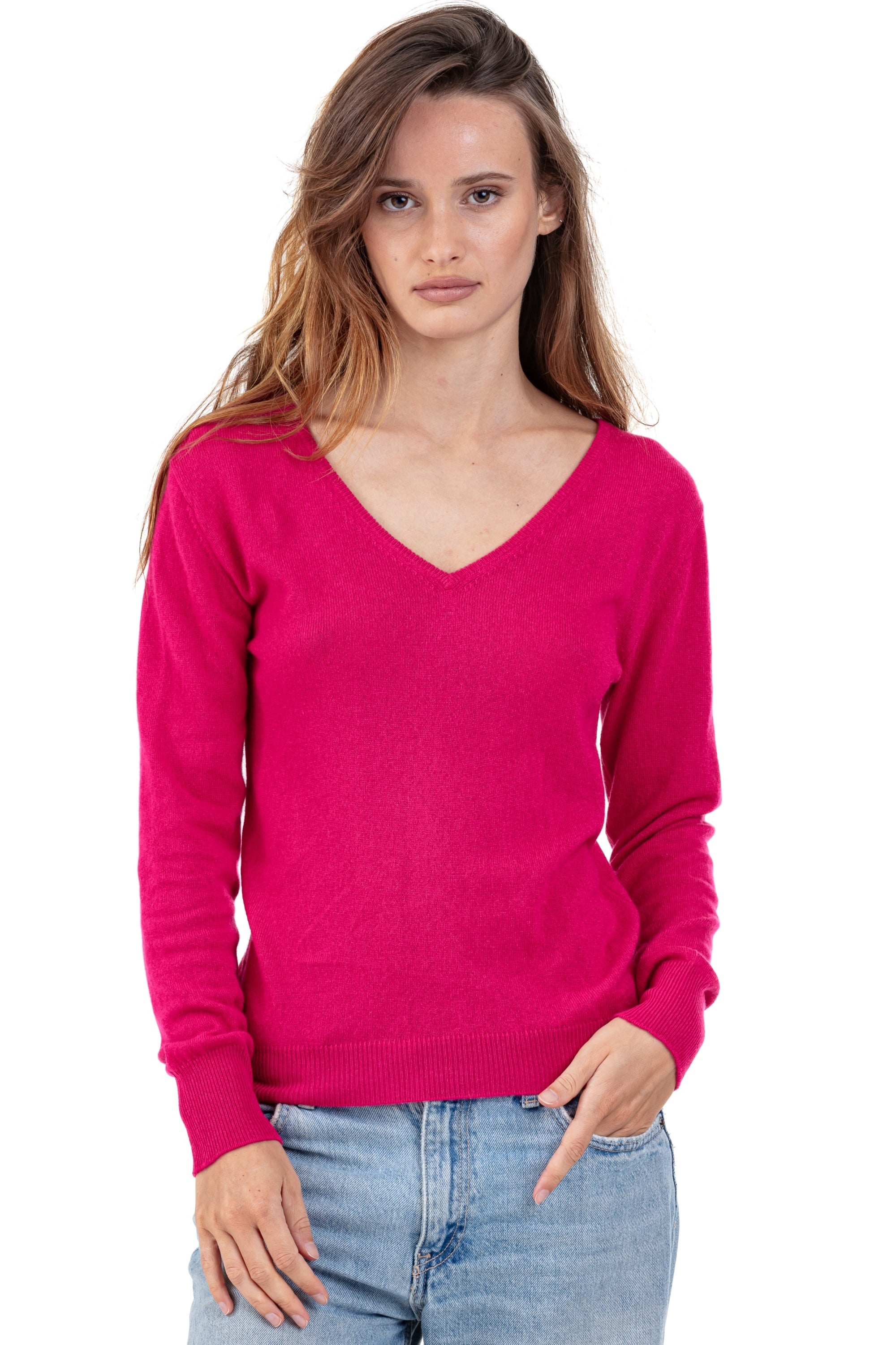Trieste en cachemire femme - lipstick - Mahogany
