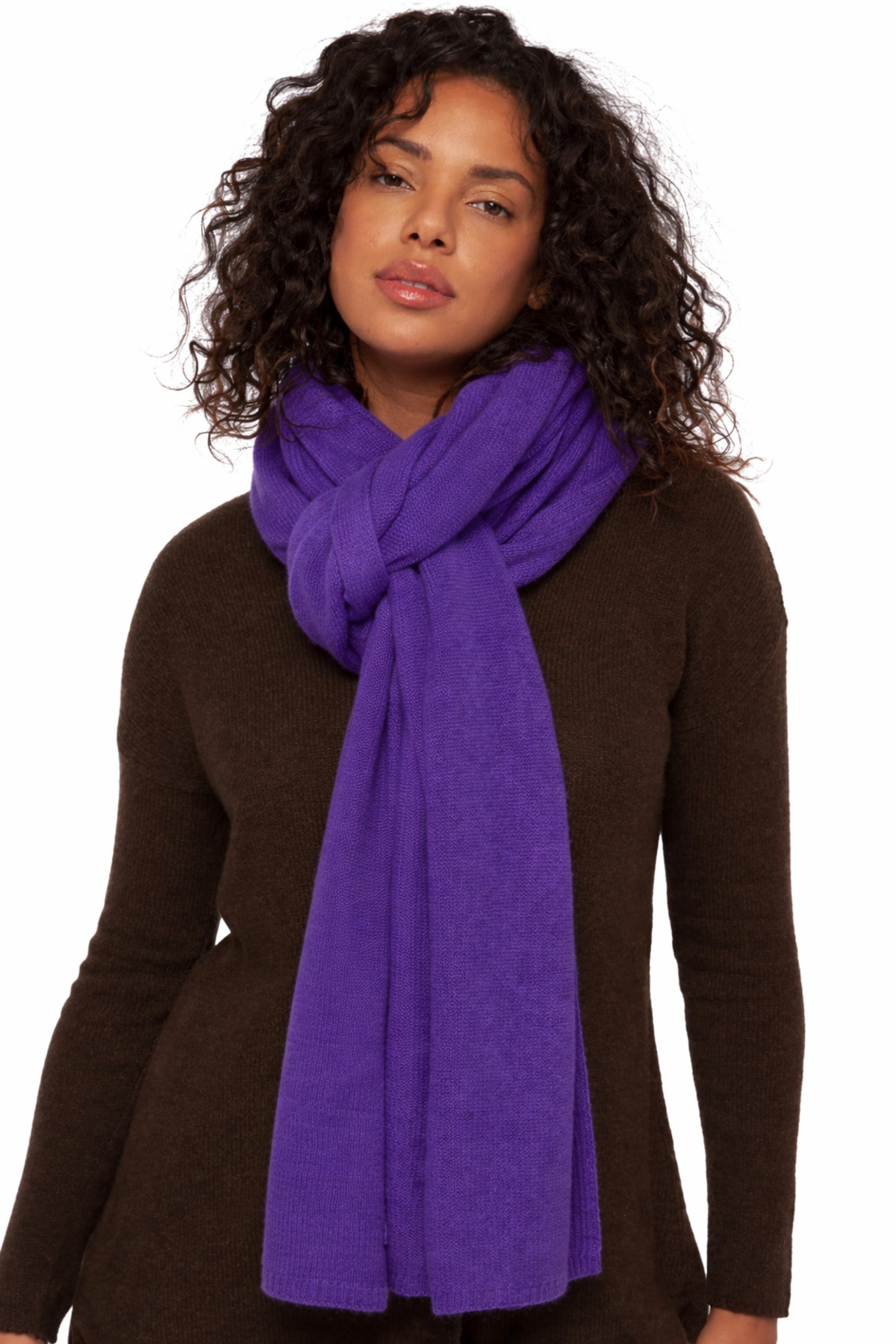 Buffalo en yak mixte - deep purple - Mahogany