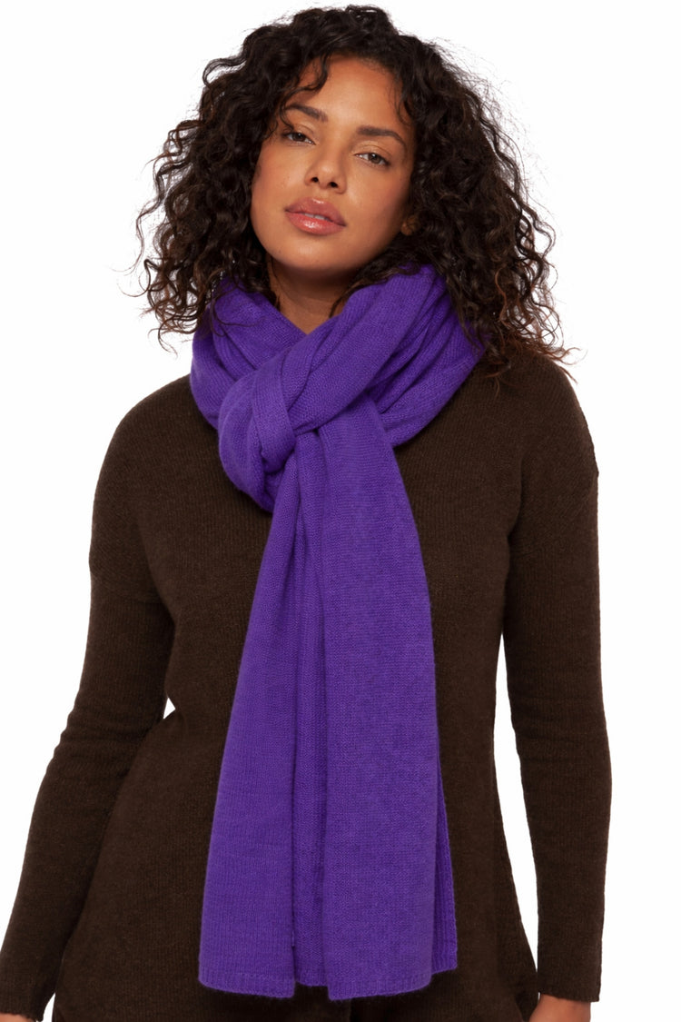 Buffalo en yak mixte - deep purple - Mahogany