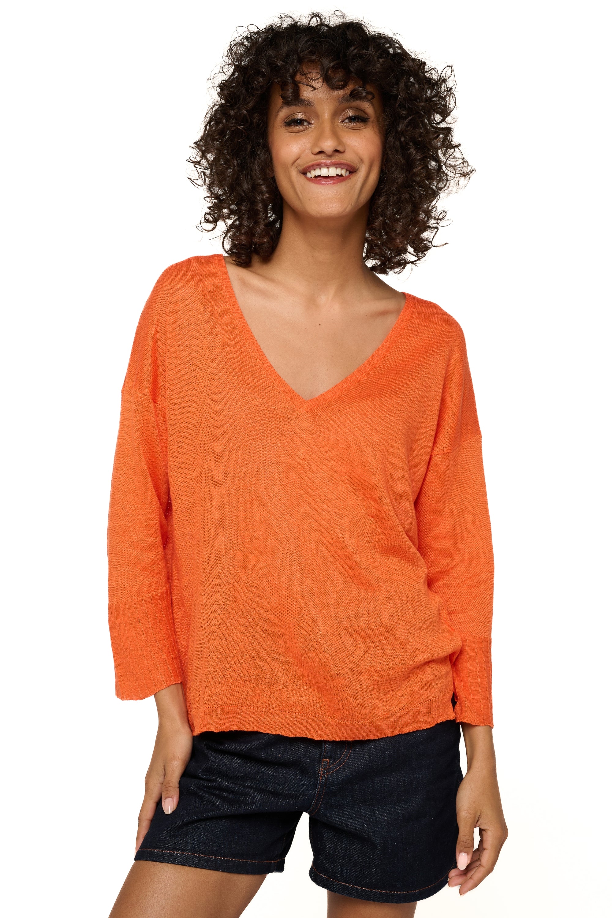 Rosanna en lin femme - cosmos - Mahogany