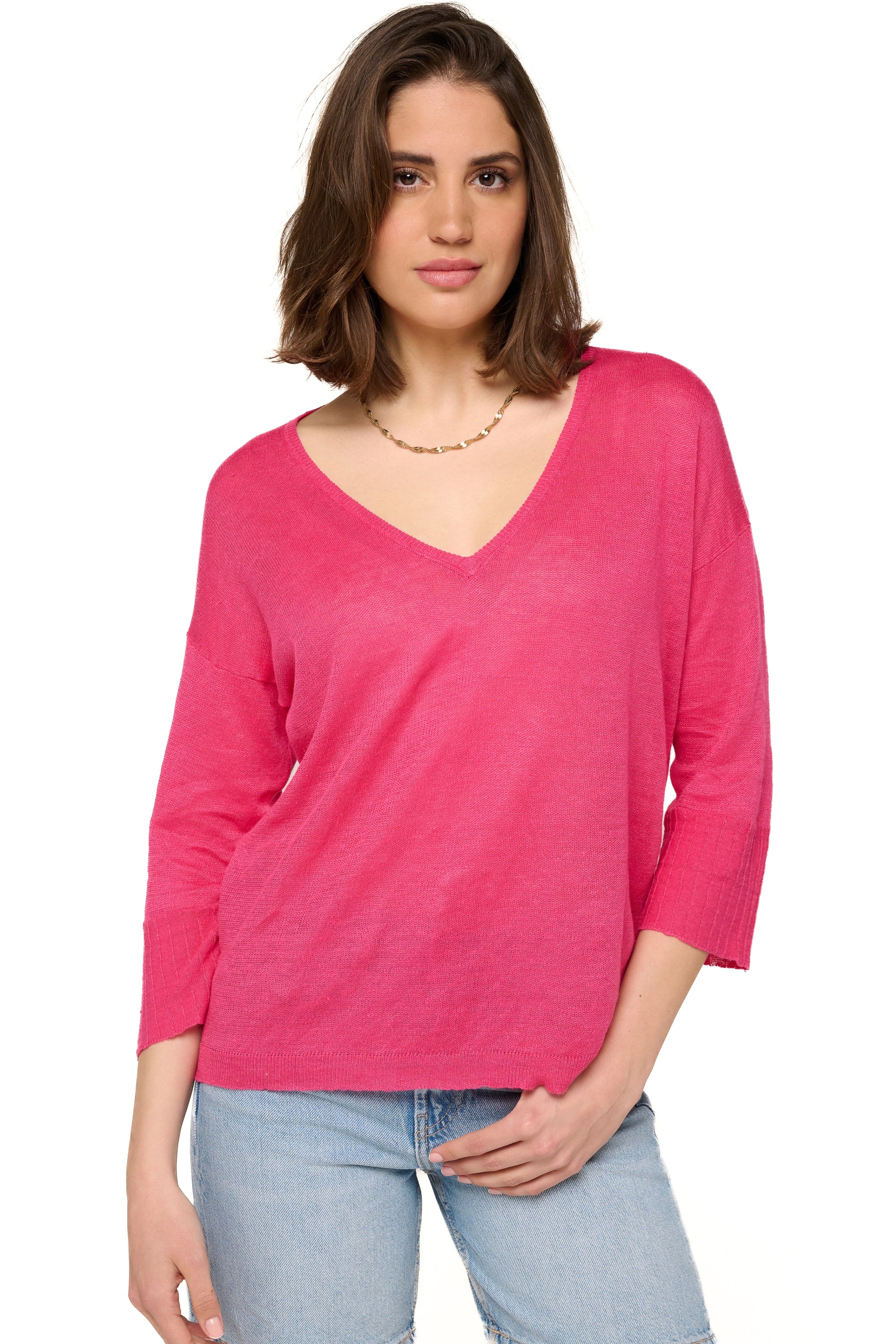 Rosanna en lin femme - crush - Mahogany