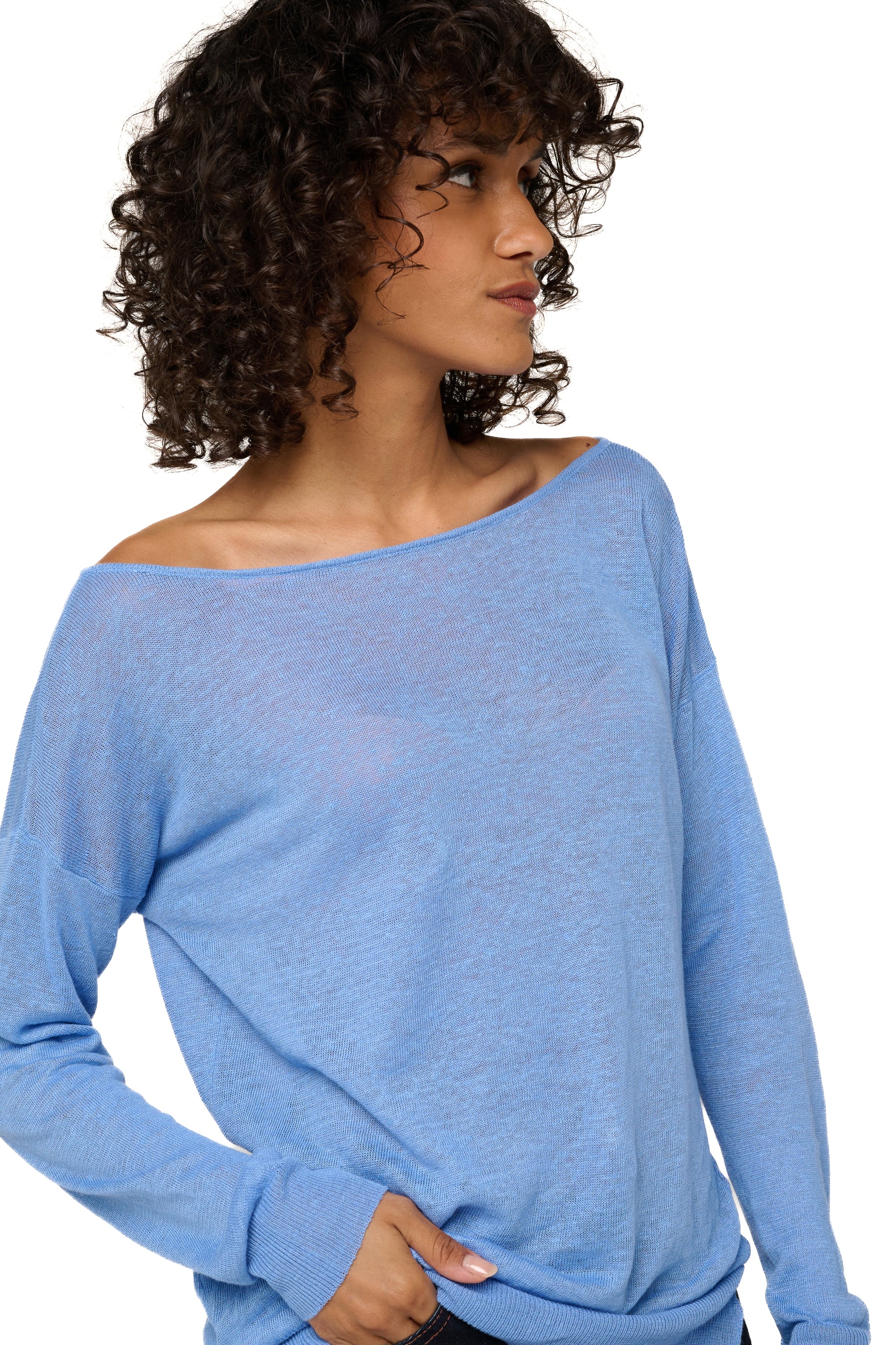 Romane en lin femme - clearwater - Mahogany