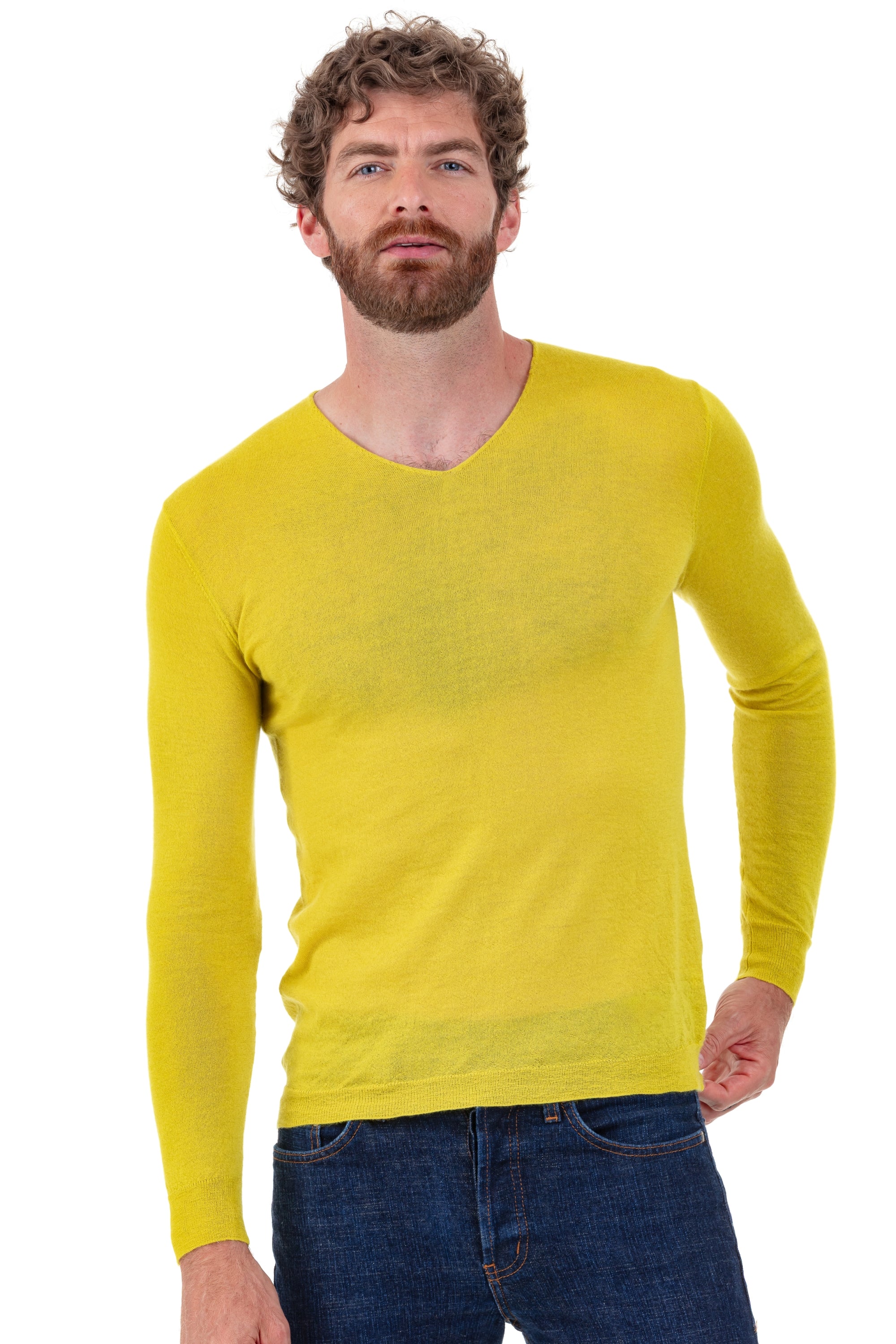 Leopaul en duvet de cachemire homme - stem - Mahogany