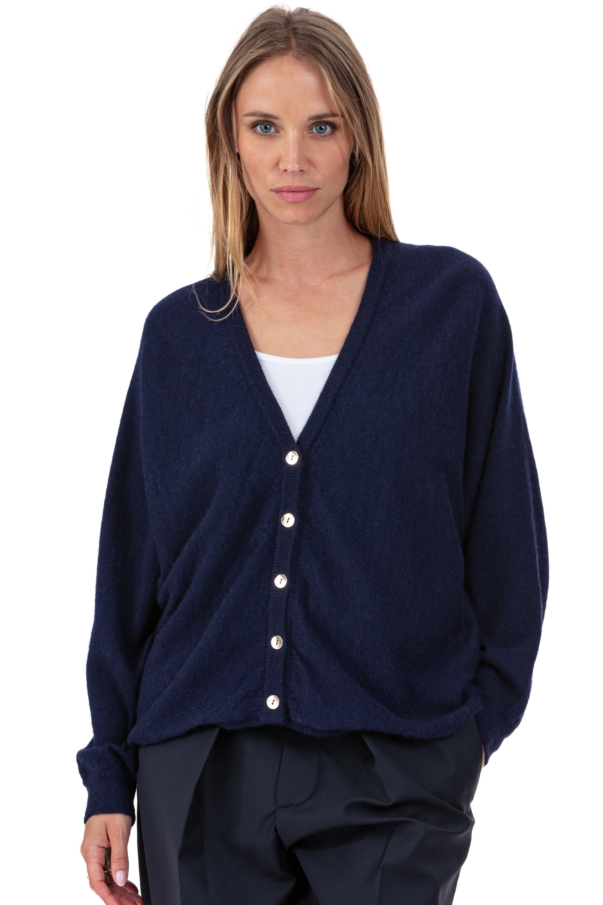 Patrizia en baby alpaga femme - bleu marine - Mahogany