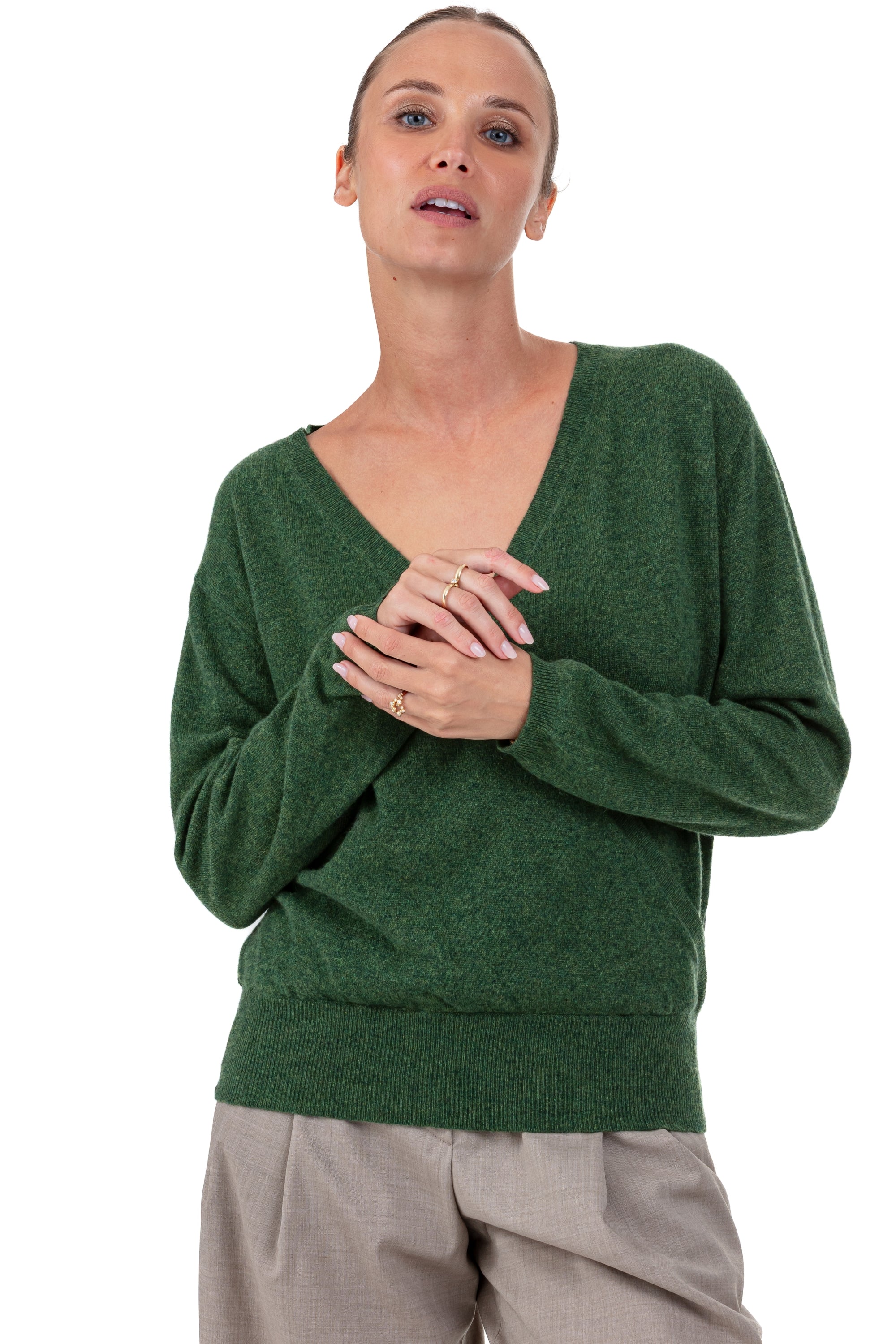 Paula en cachemire femme - cedar - Mahogany