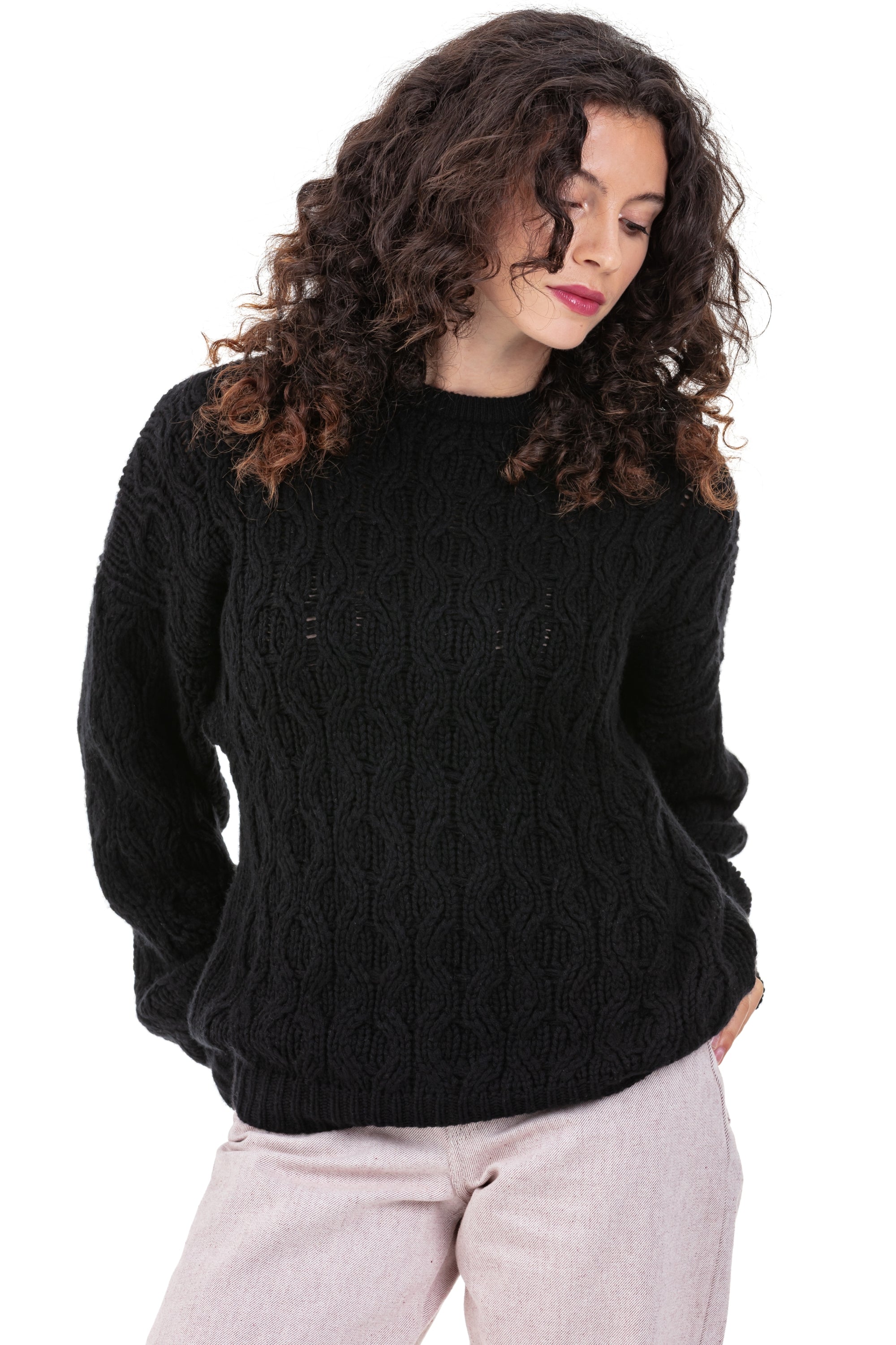 Paulette en cachemire femme - noir - Mahogany