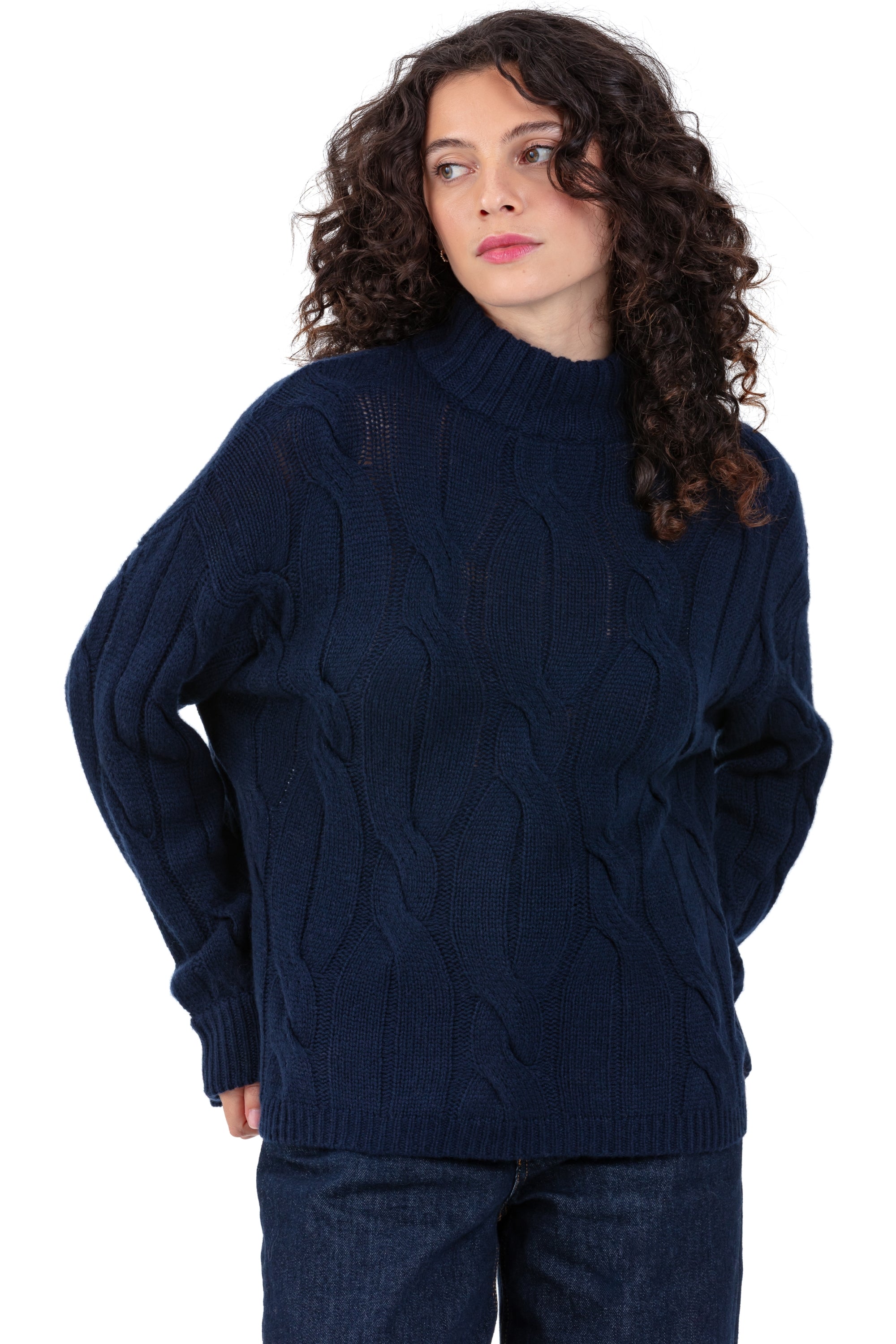 Penny en cachemire femme - marine foncé - Mahogany