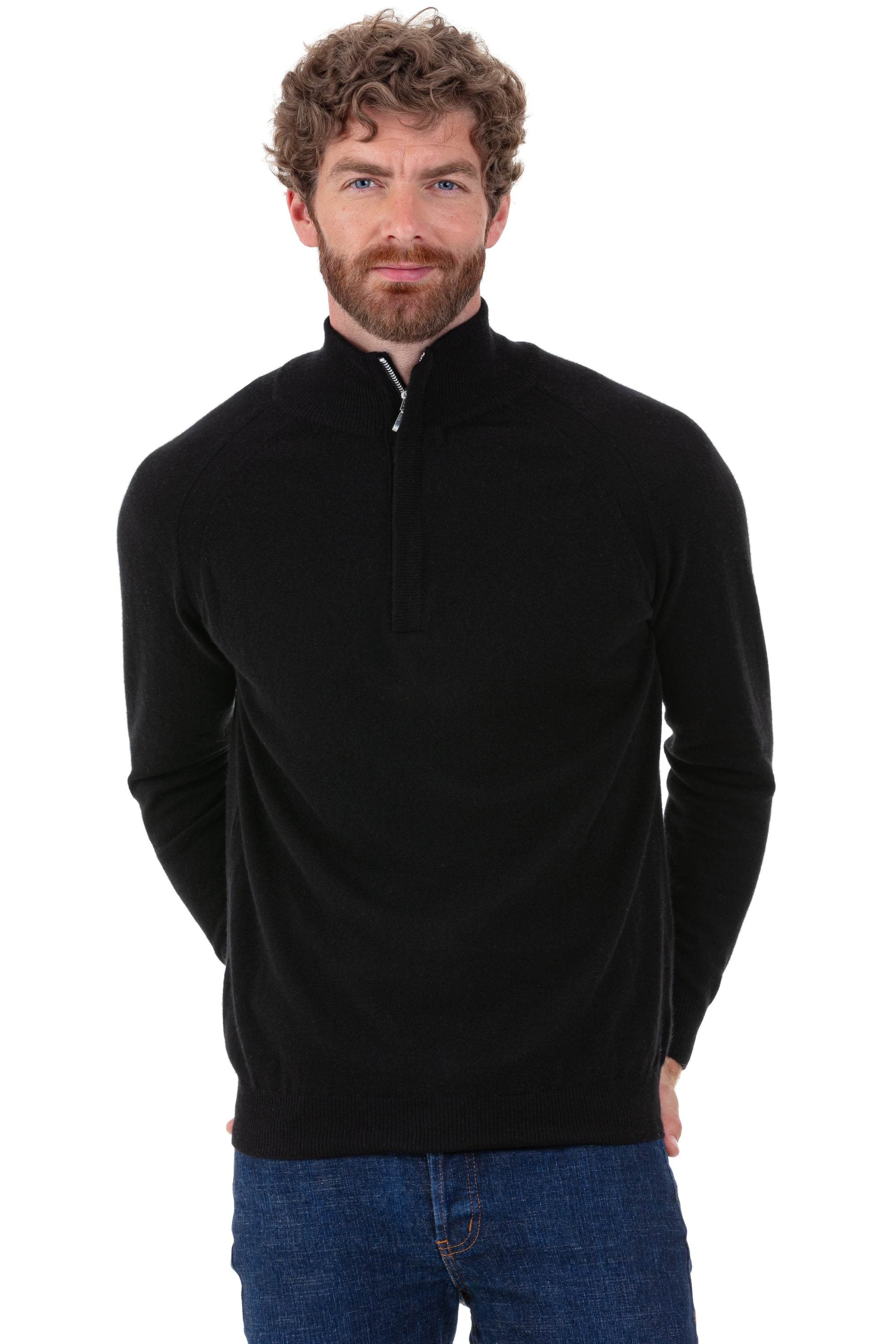 Phyleas en cachemire homme - noir - Mahogany