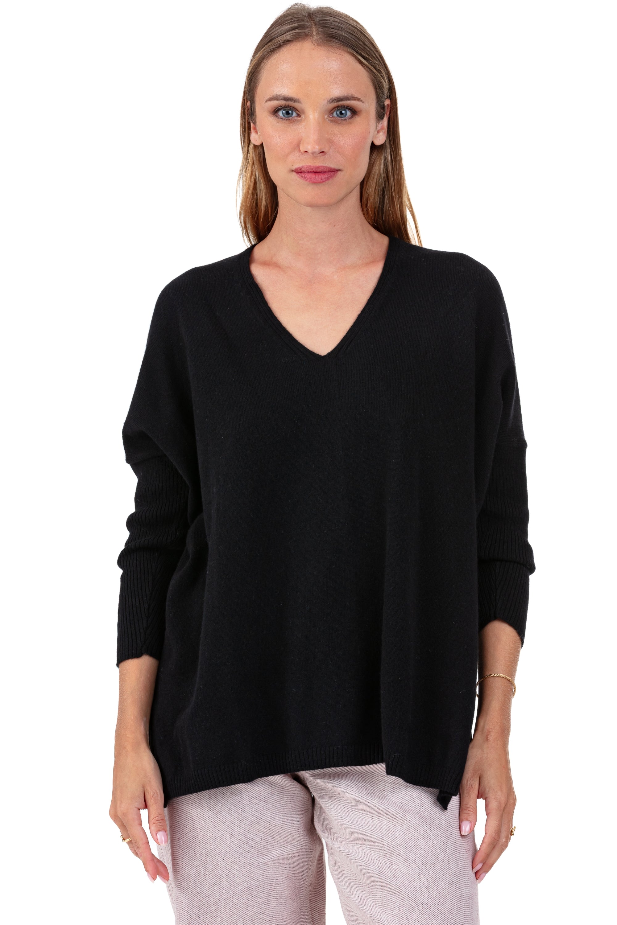 Pippa en cachemire femme - noir - Mahogany