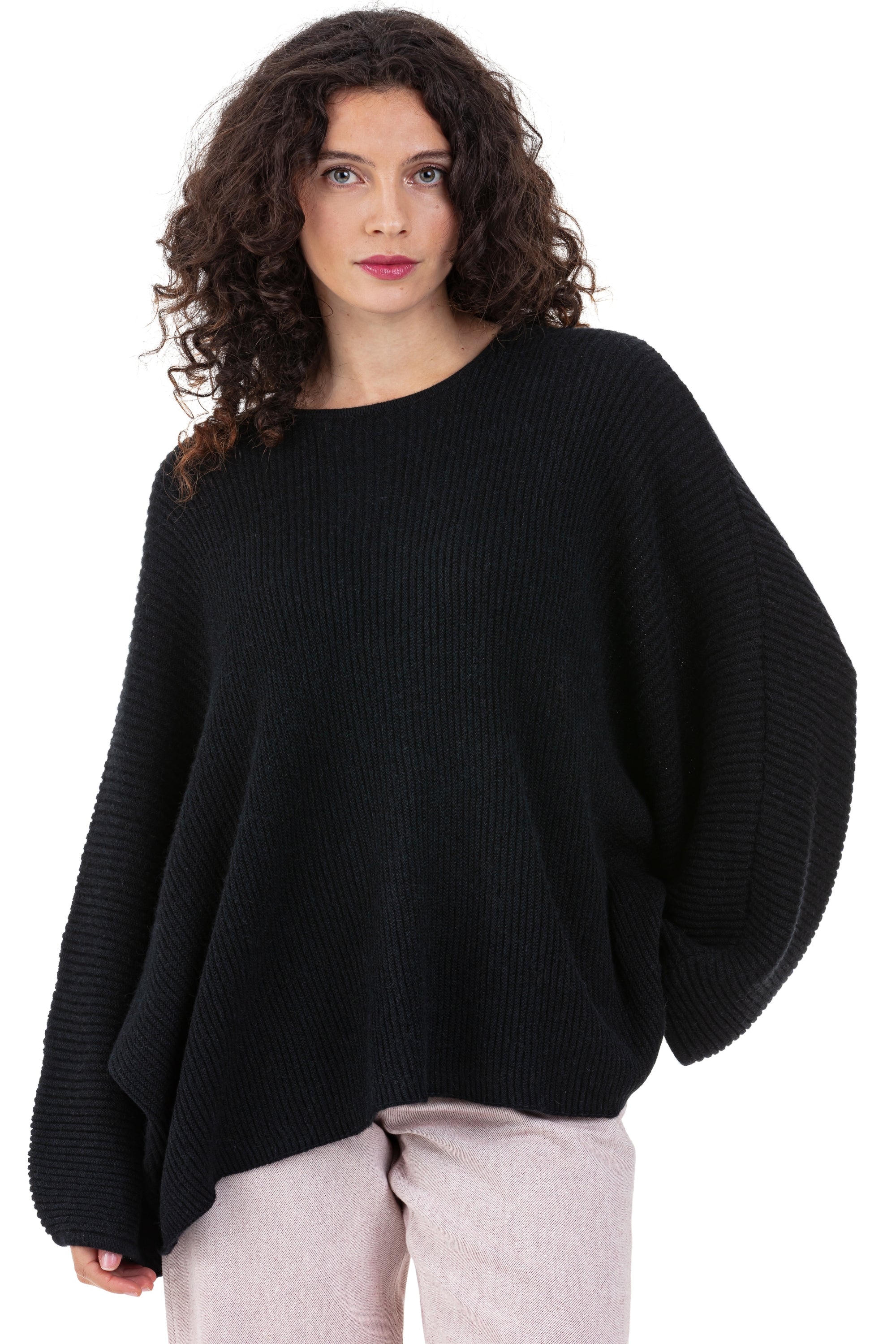 Polly en baby alpaga femme - noir - Mahogany
