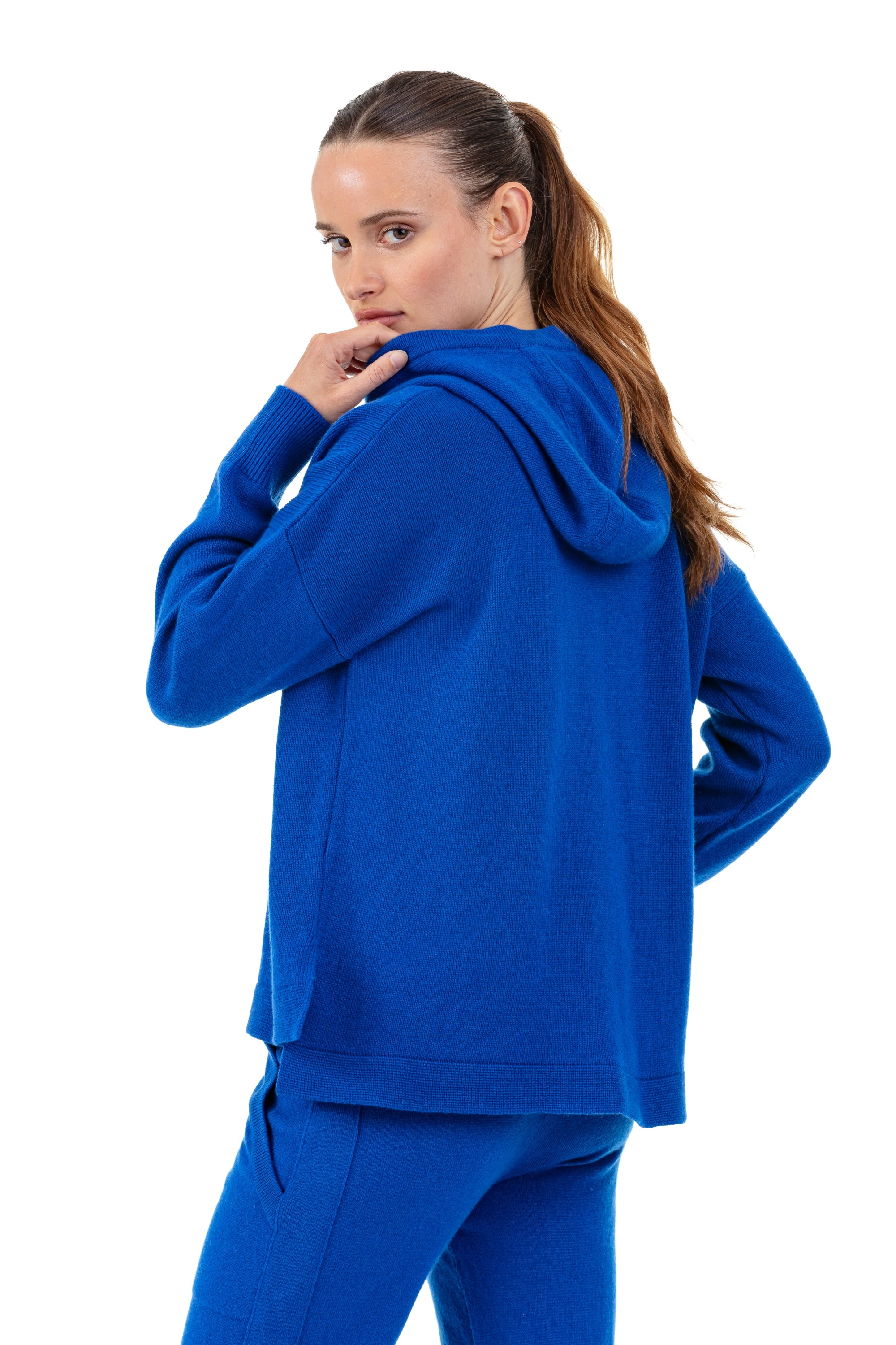 Proust en cachemire femme - Vue 1 - bleu regata - Mahogany