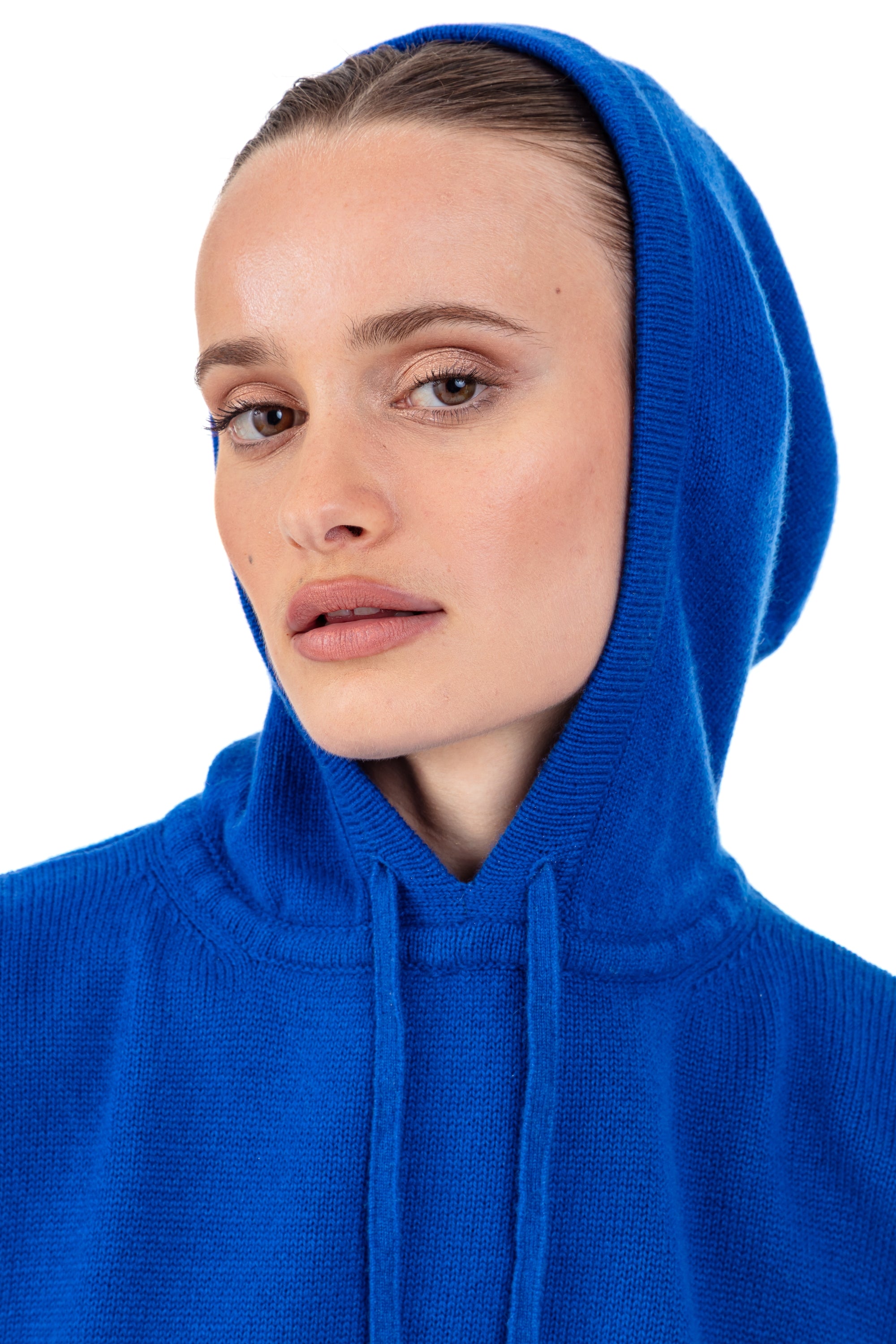 Proust en cachemire femme - Vue 2 - bleu regata - Mahogany