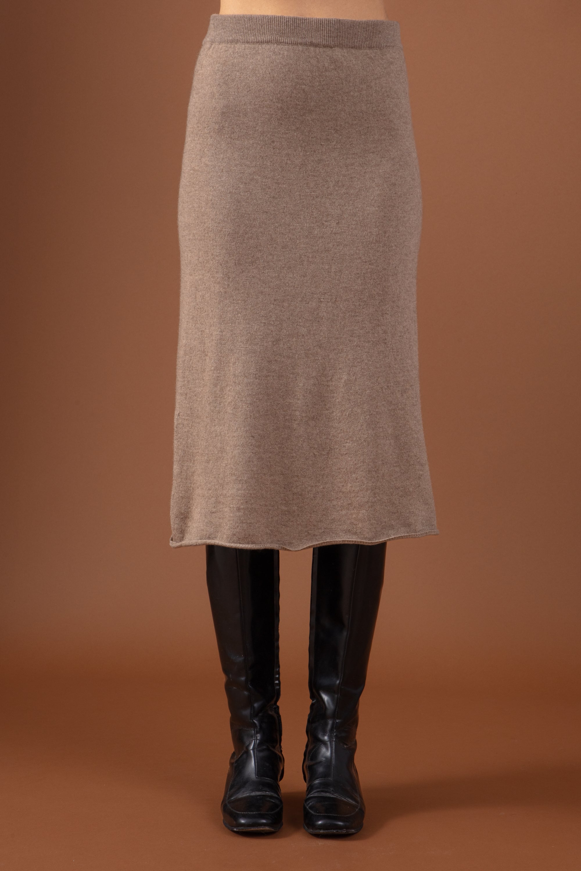 Regina en cachemire femme - natural brown - Mahogany