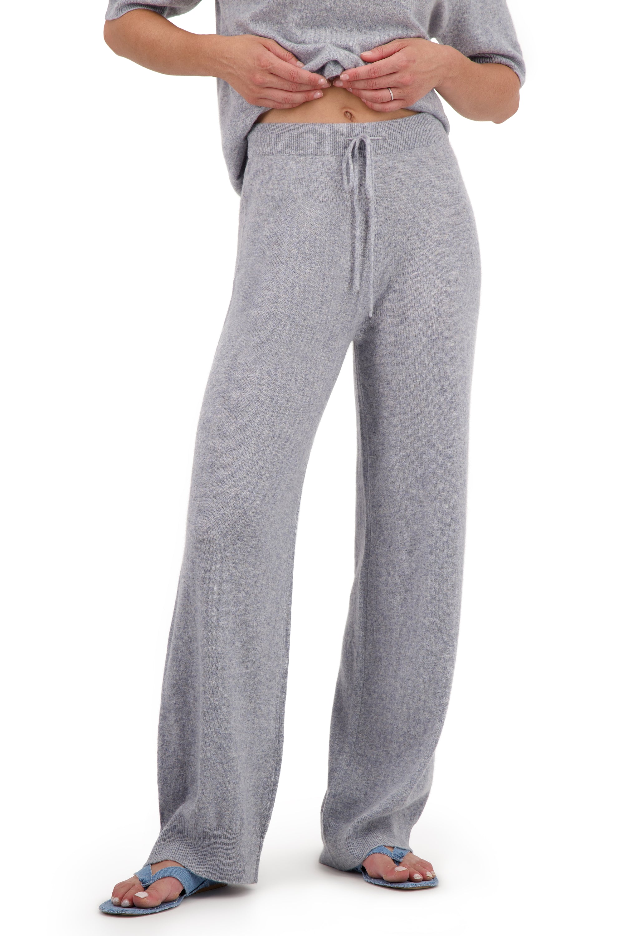 Reese en cachemire femme - quarry - Mahogany