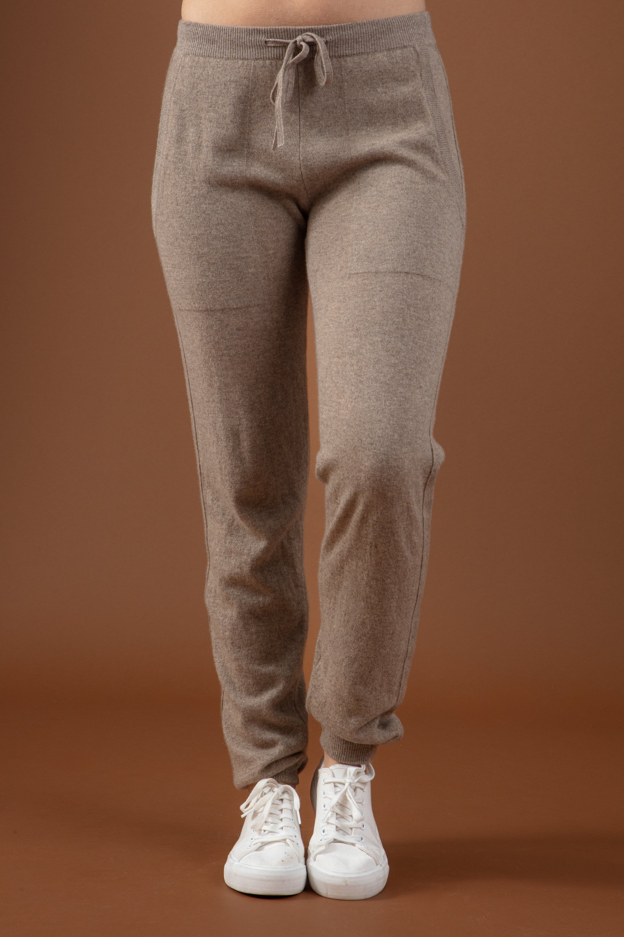 Roquebrune en cachemire femme - natural brown - Mahogany