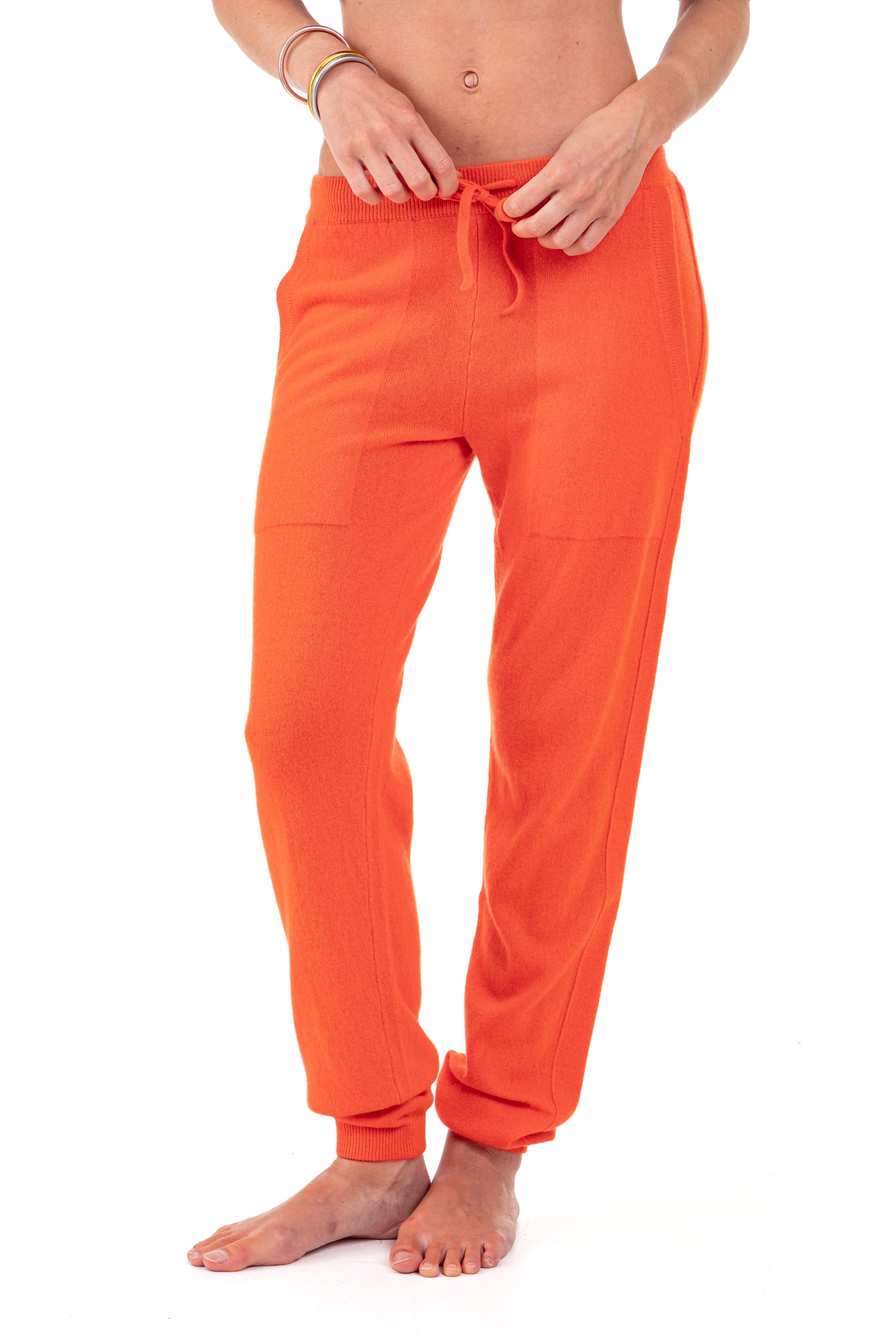 Roquebrune en cachemire femme - orange - Mahogany