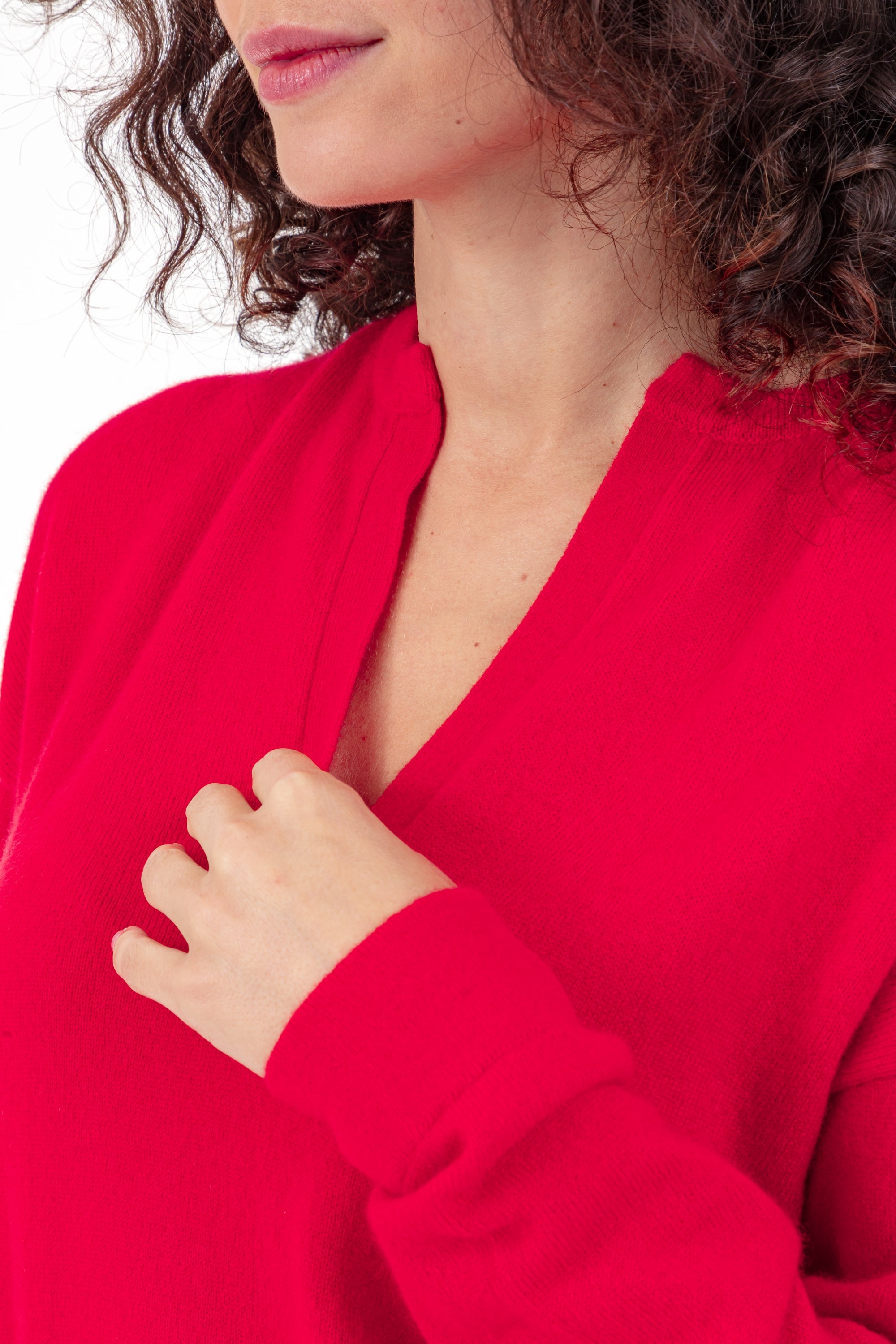 Rellule en cachemire femme - Vue 1 - rouge - Mahogany