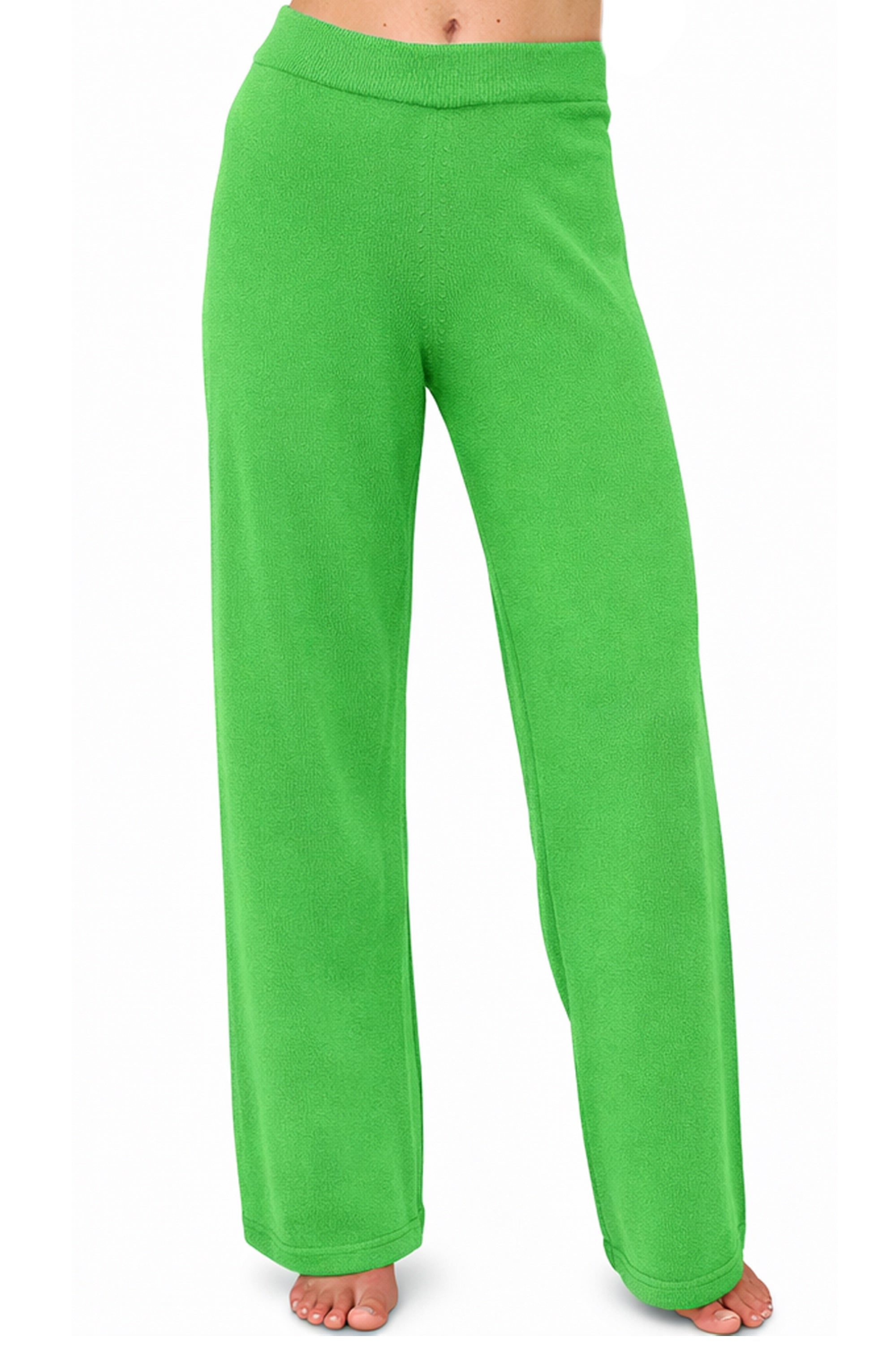 Malicieux en cachemire femme - flash green - Mahogany