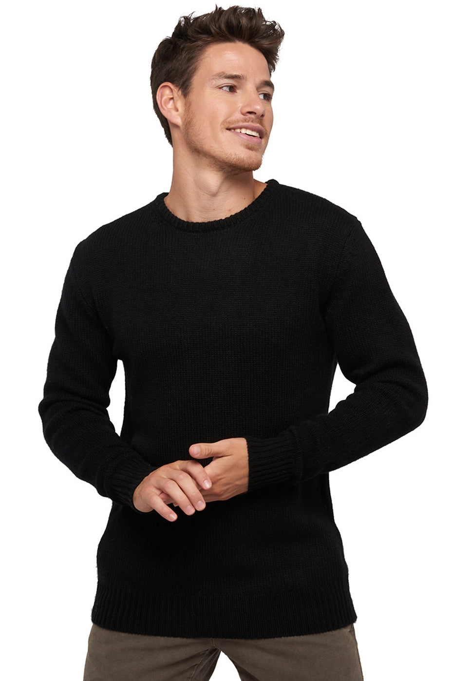 Bilal en cachemire homme - noir - Mahogany