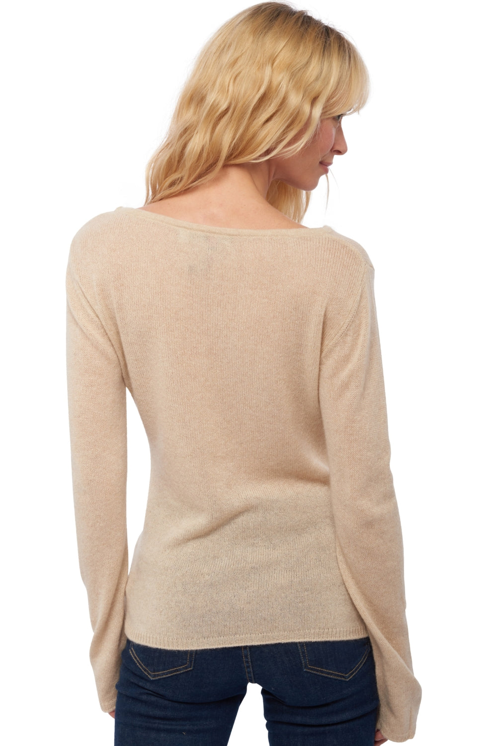 Caleen en cachemire femme - Vue 2 - natural beige - Mahogany
