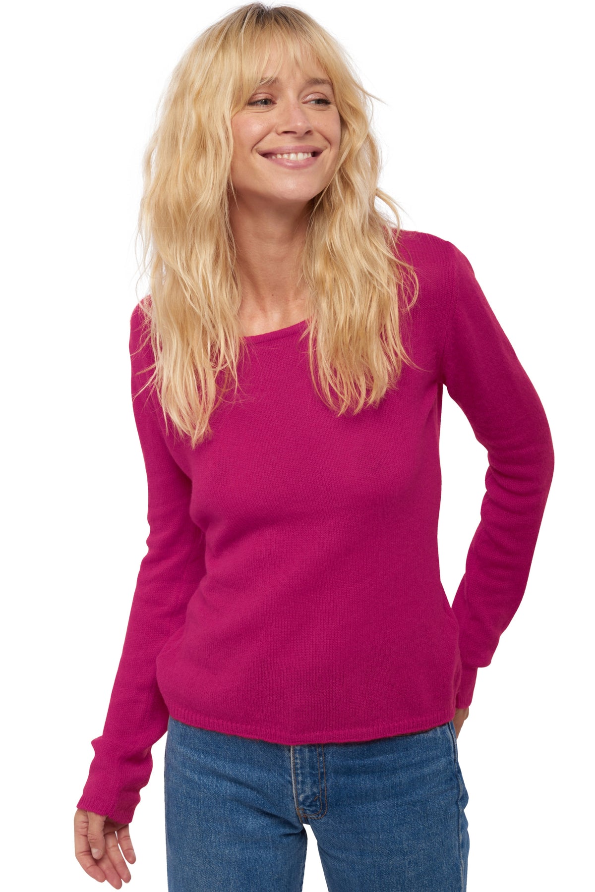 Caleen en cachemire femme - radiance - Mahogany