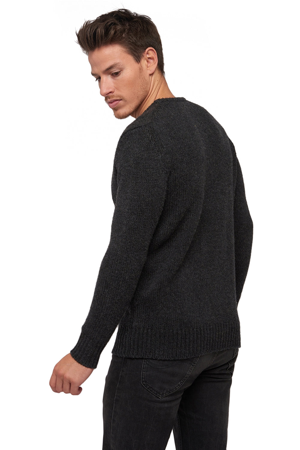 Cole en chameau homme - Vue 1 - anthracite - Mahogany