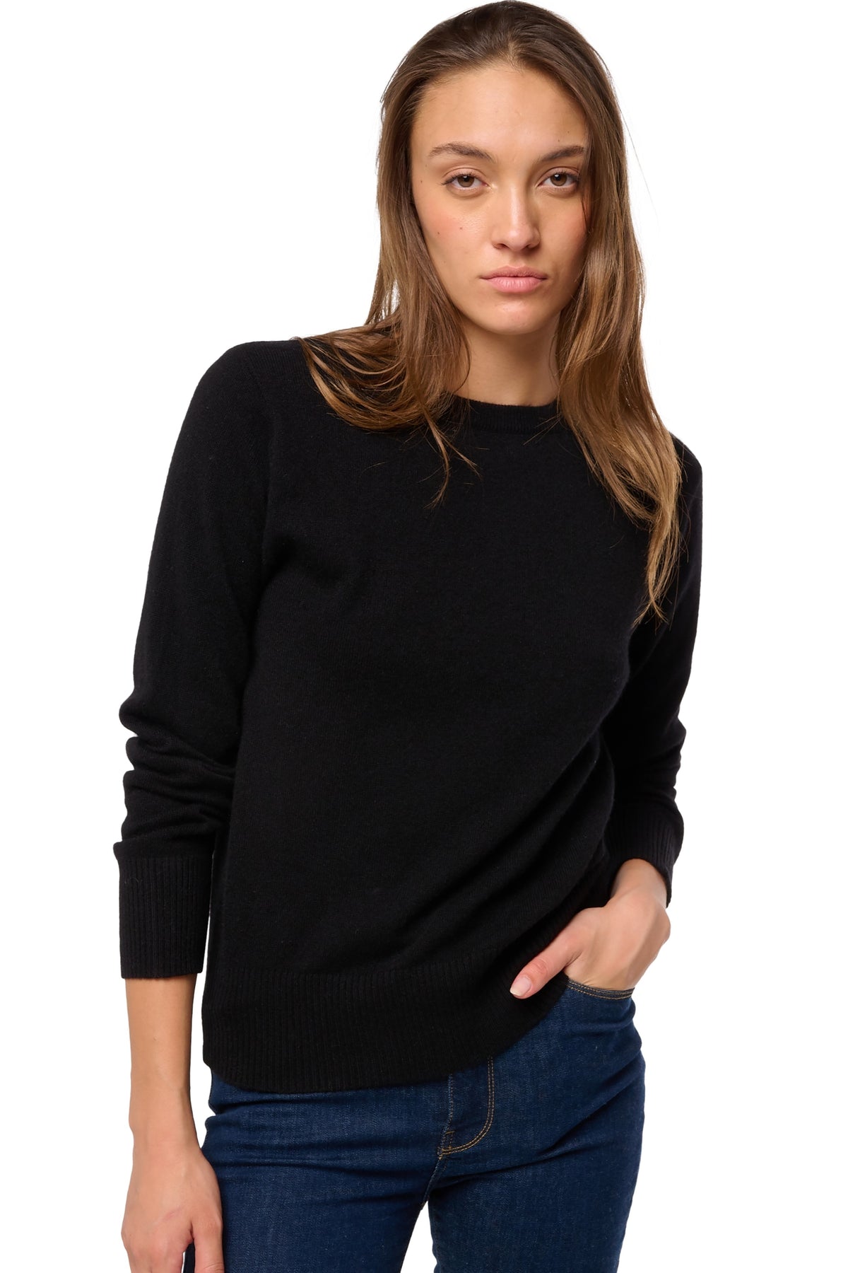 Daria en cachemire femme - Vue 1 - noir - Mahogany