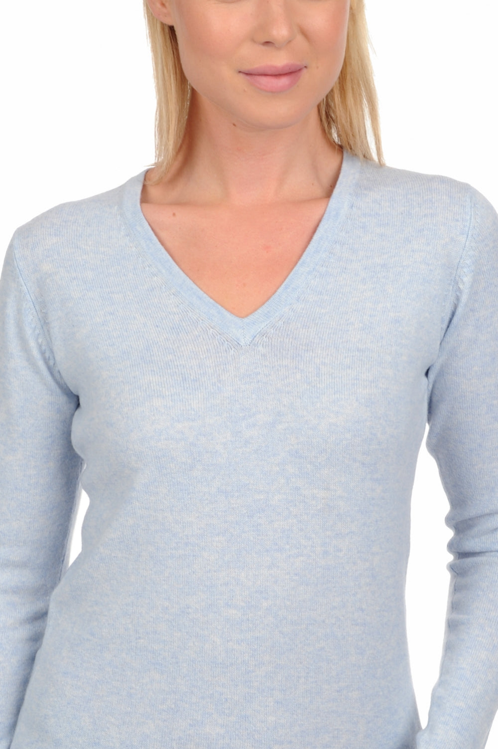 Emma en cachemire femme - Vue 2 - arctic - Mahogany