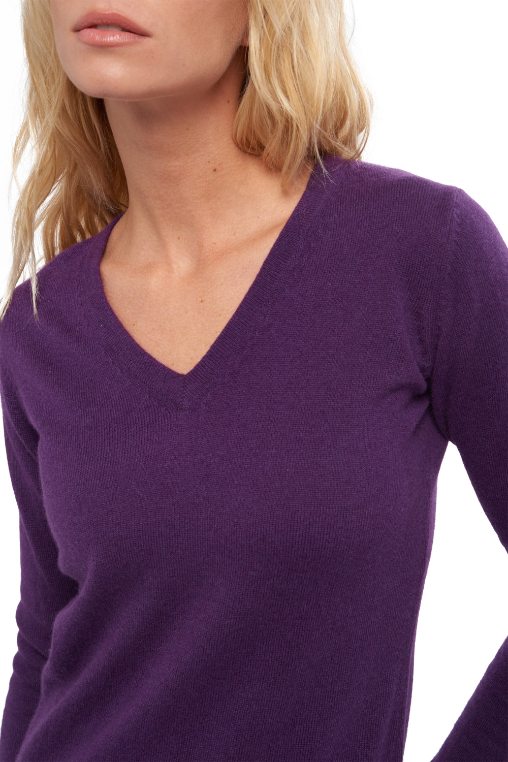 Emma en cachemire femme - Vue 1 - violet très vif - Mahogany
