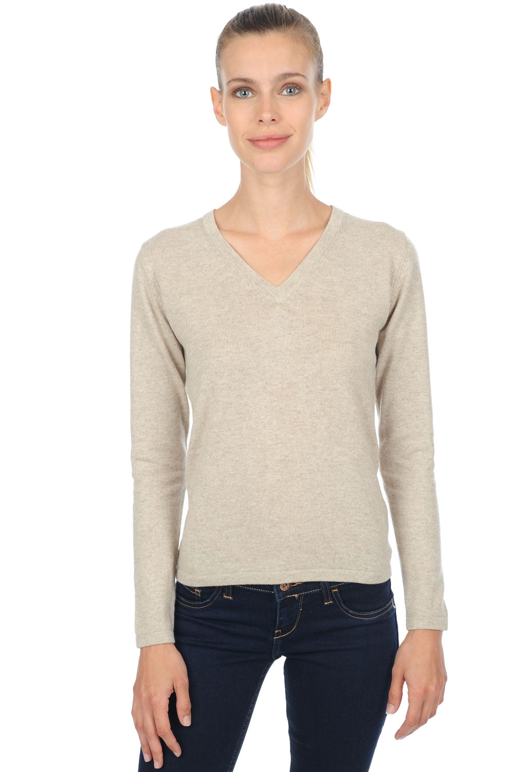 Emma Premium en cachemire femme - pema natural - Mahogany