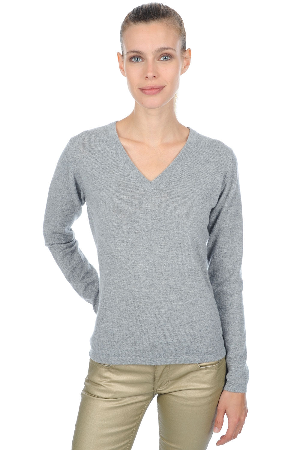 Emma Premium en cachemire femme - premium flanell - Mahogany
